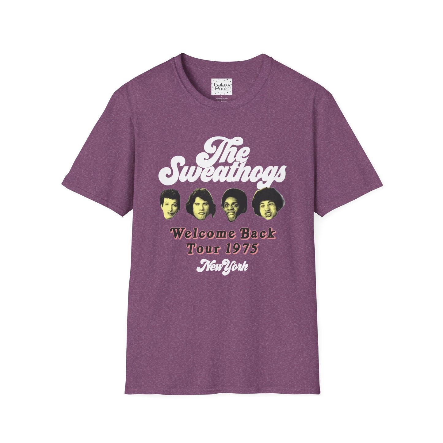 Unisex T-Shirt - POP Culture - 'The Sweathogs - From the Hit TV Sitcom Welcome Back Kotter' Arnold Horshack, Juan Epstein, Frieddie "Boom Boom" Washington, Vinnie Barbarino