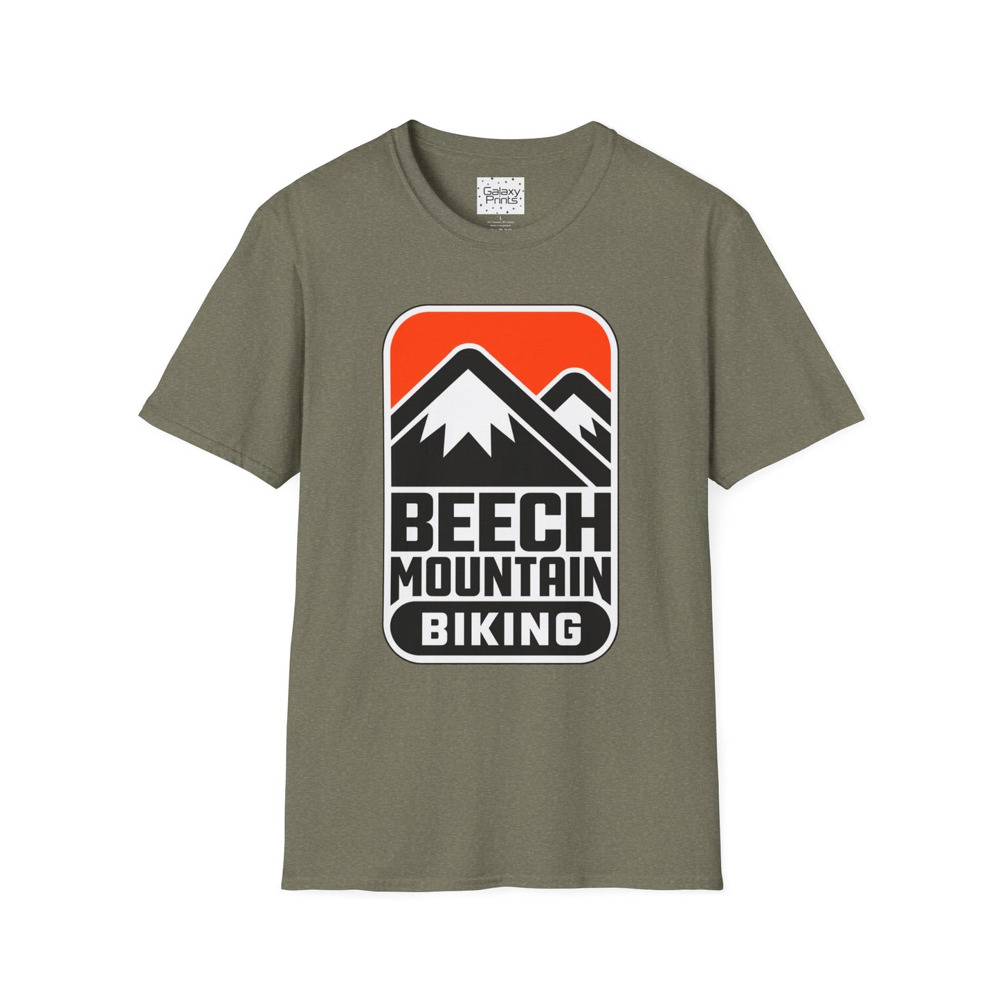 Beech Mountain Biking Logo Tee — Mountain Biking T-Shirt