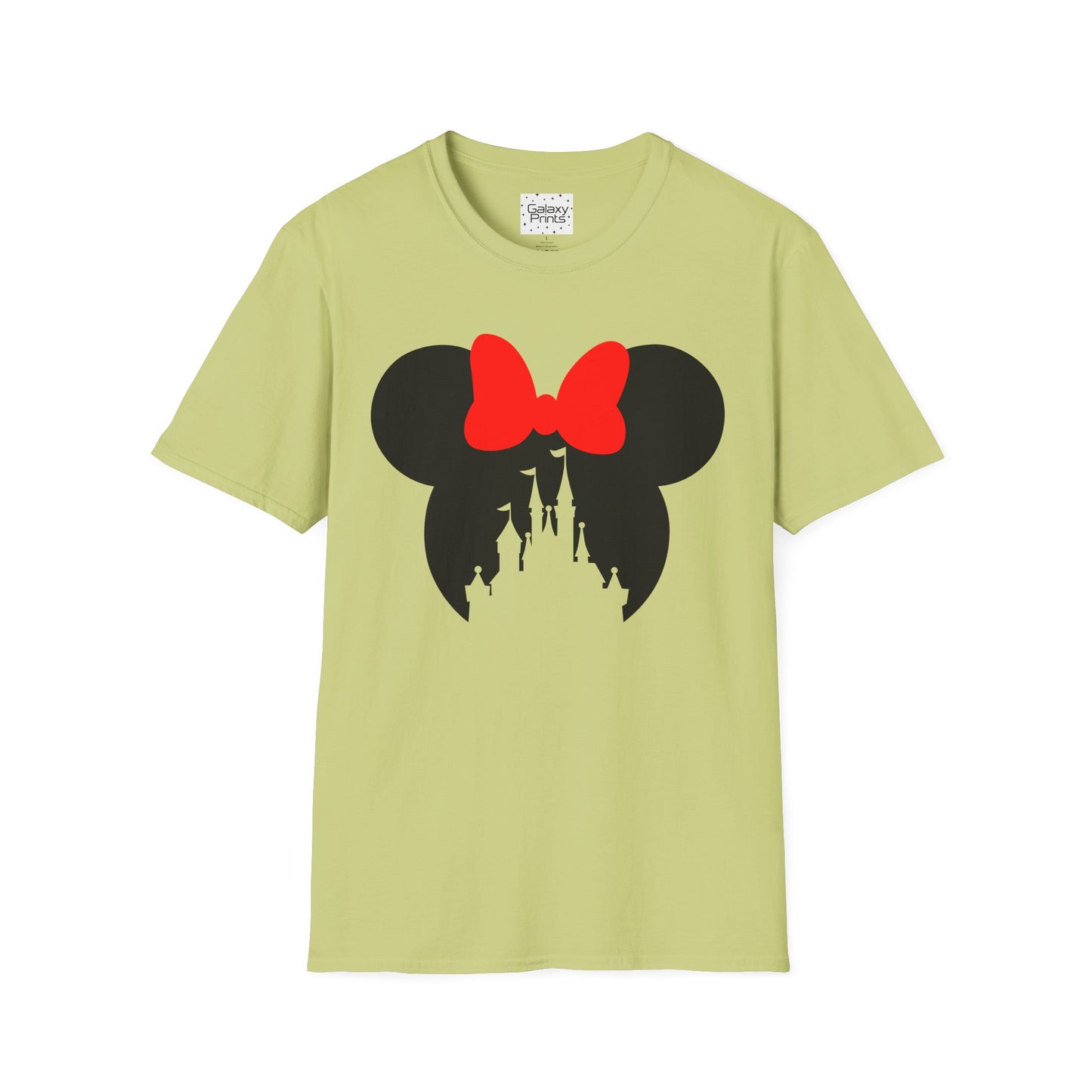 Unisex T-Shirt - DISNEY Inspired - 'Minnie Head with Castle'
