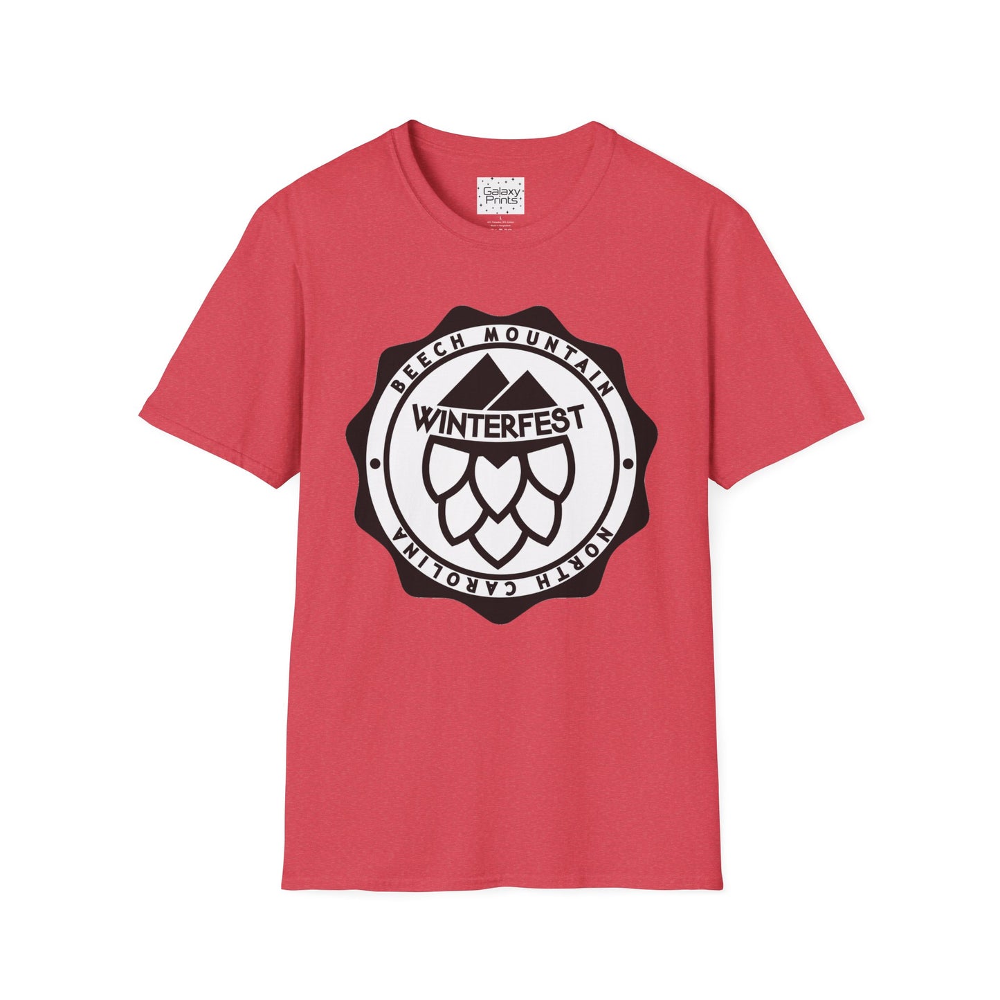 Winterfest Beech Mountain, NC  Logo T-Shirt — Beech Mountain Ski Festival Tee