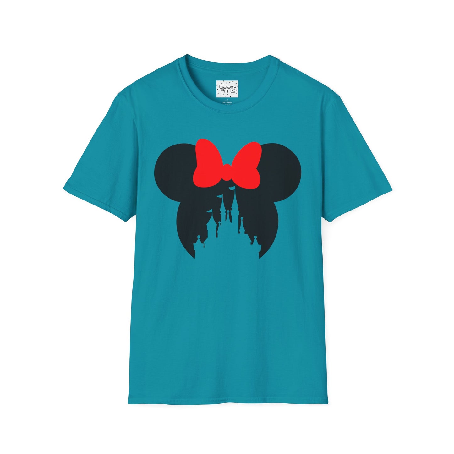 Unisex T-Shirt - DISNEY Inspired - 'Minnie Head with Castle'