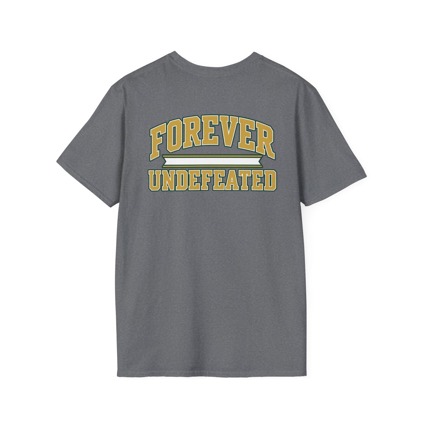 Lees-McRae College Bobcats Vintage Football T-Shirt — Coach Johnson #2  "You Get To The Darm Football" - Forever Undefeated