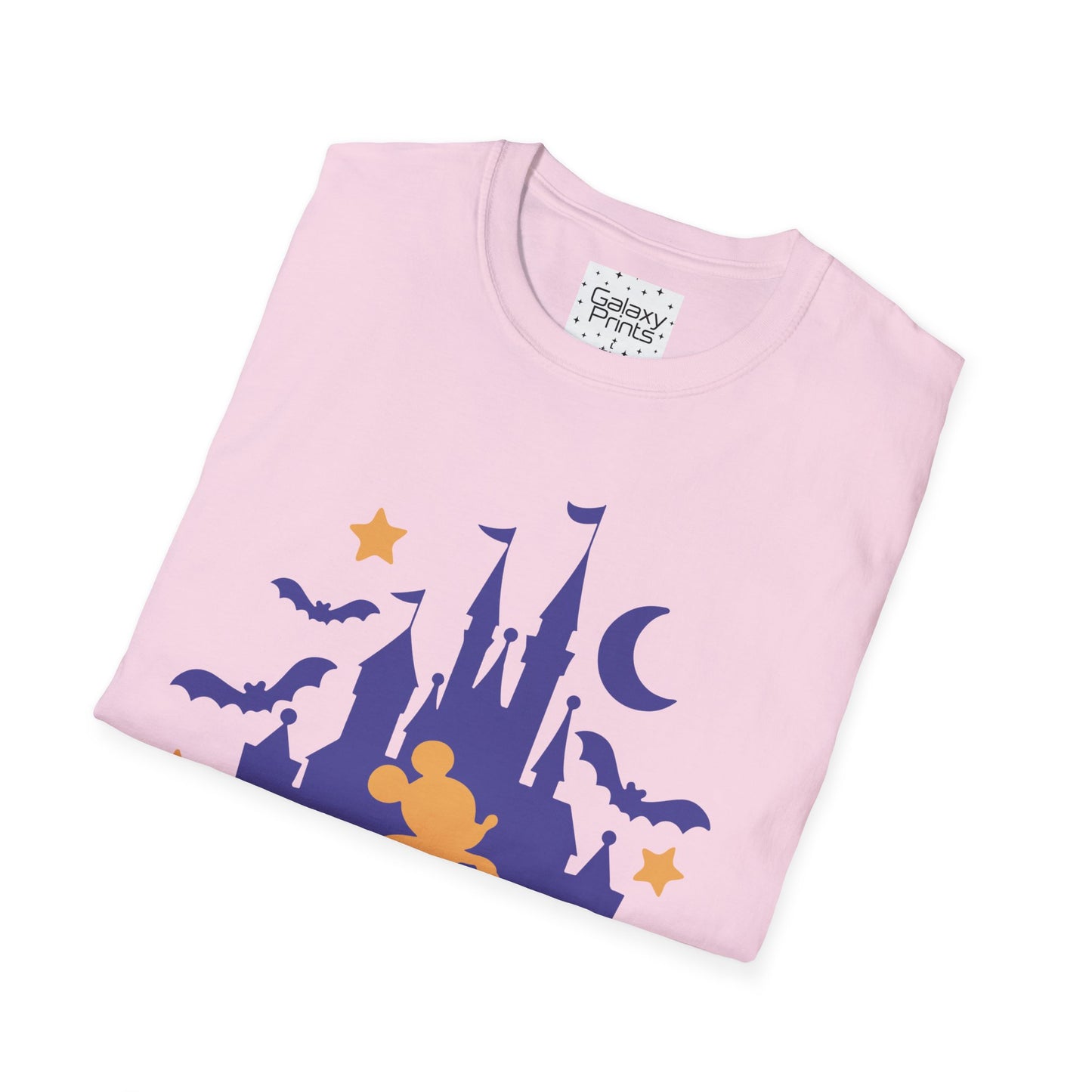 Unisex T-Shirt - DISNEY Inspired - 'Mickey gone trick or treating at the Castle in WDW'