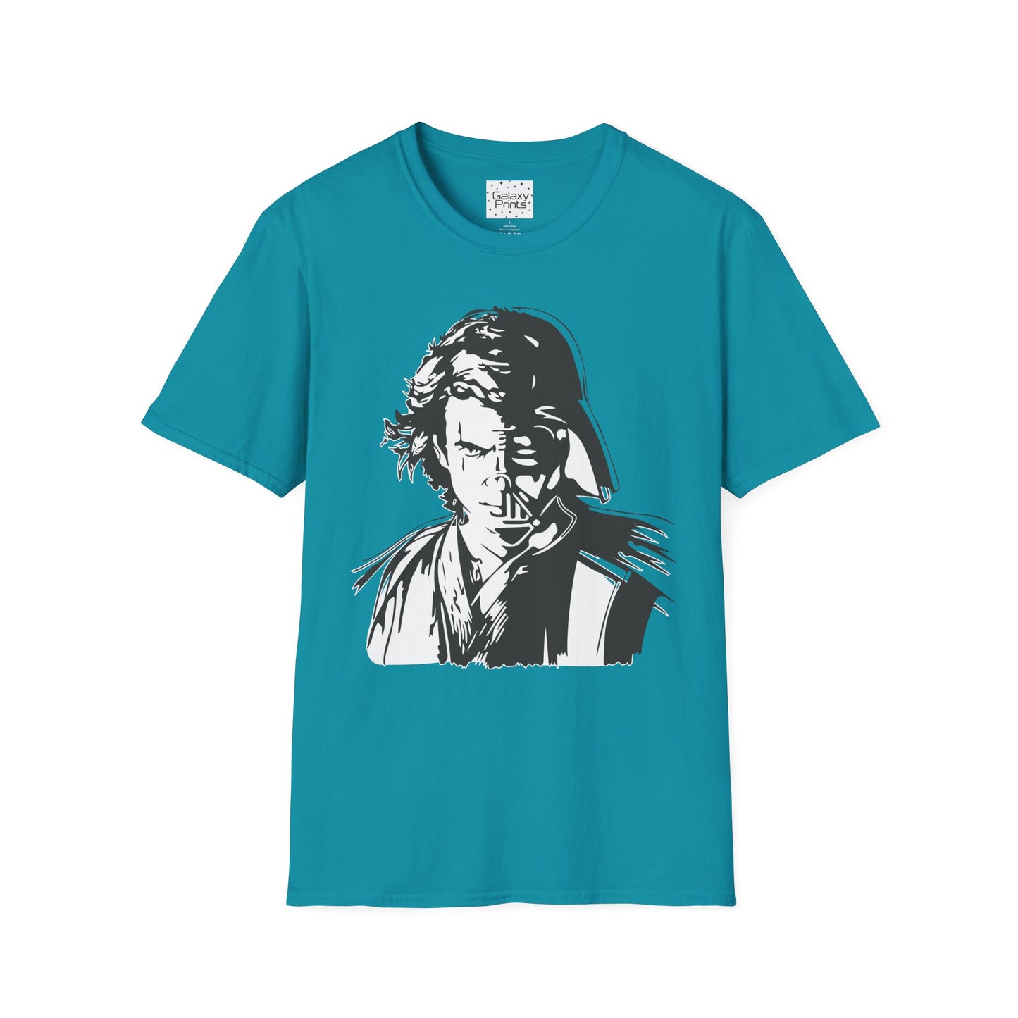 Star Wars Unisex T-Shirt - 'Aiken and Darth Struggle' Graphic Tee