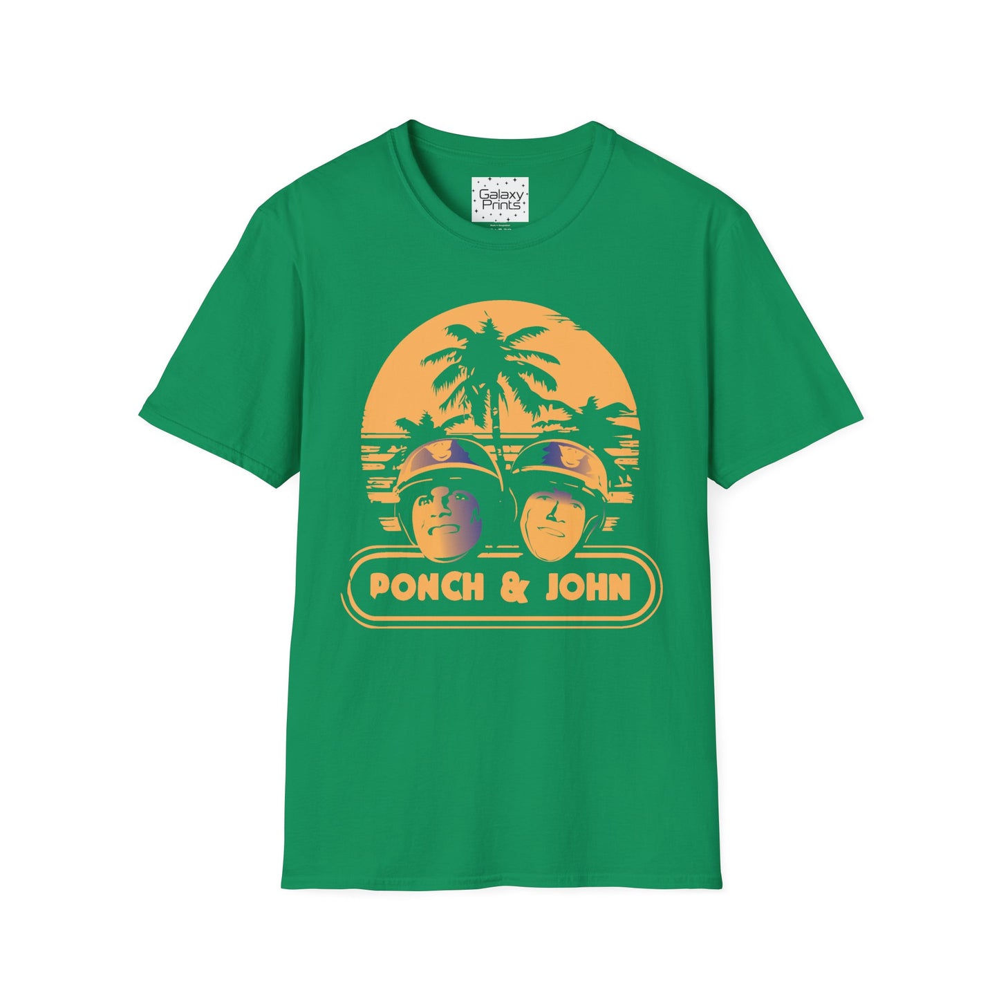 Unisex T-Shirt - POP Culture - 'PONCH & JOHN from CHiPS'