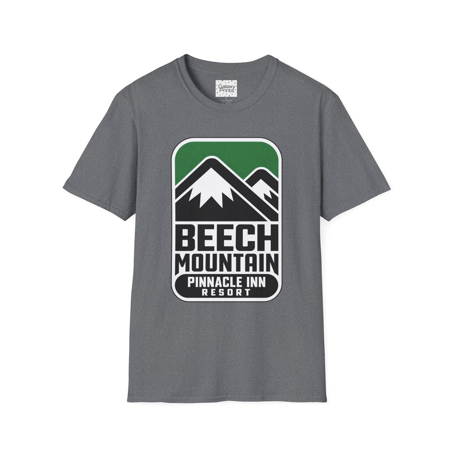 Pinnacle Inn Mountain Resort  Retro T-Shirt — Beech Mountain Pinnacle Inn Resort Graphic Tee Throw Back to 1983