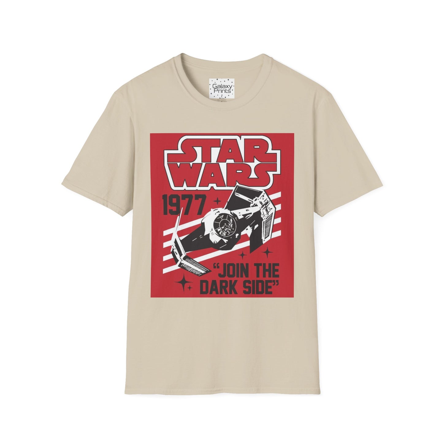 Inspired by Star Wars Unisex Softstyle T-Shirt - "Join the Dark Side" Retro Graphic Tee