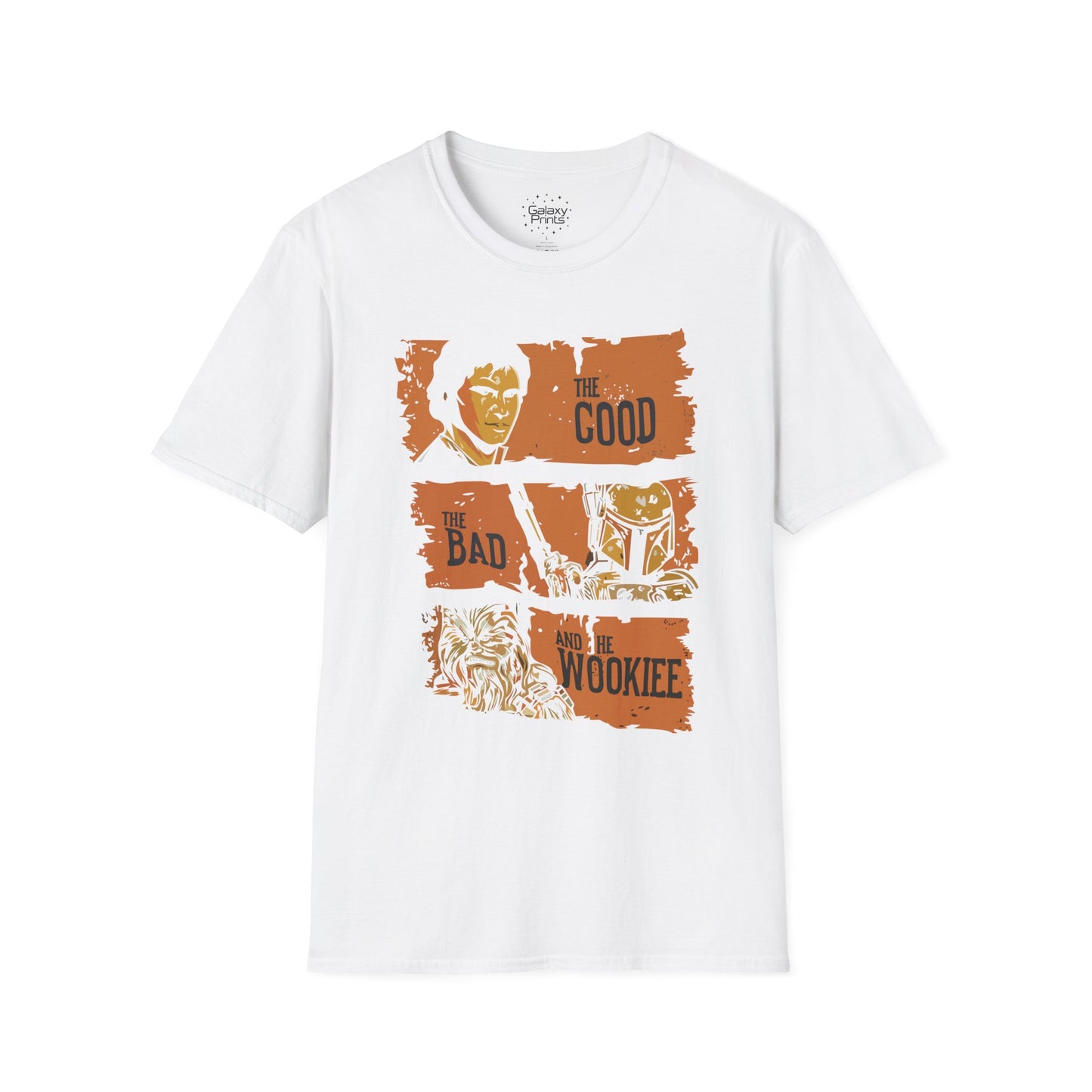 Inspired by Star Wars Unisex T-Shirt - The Good The Bad And The Wookiee