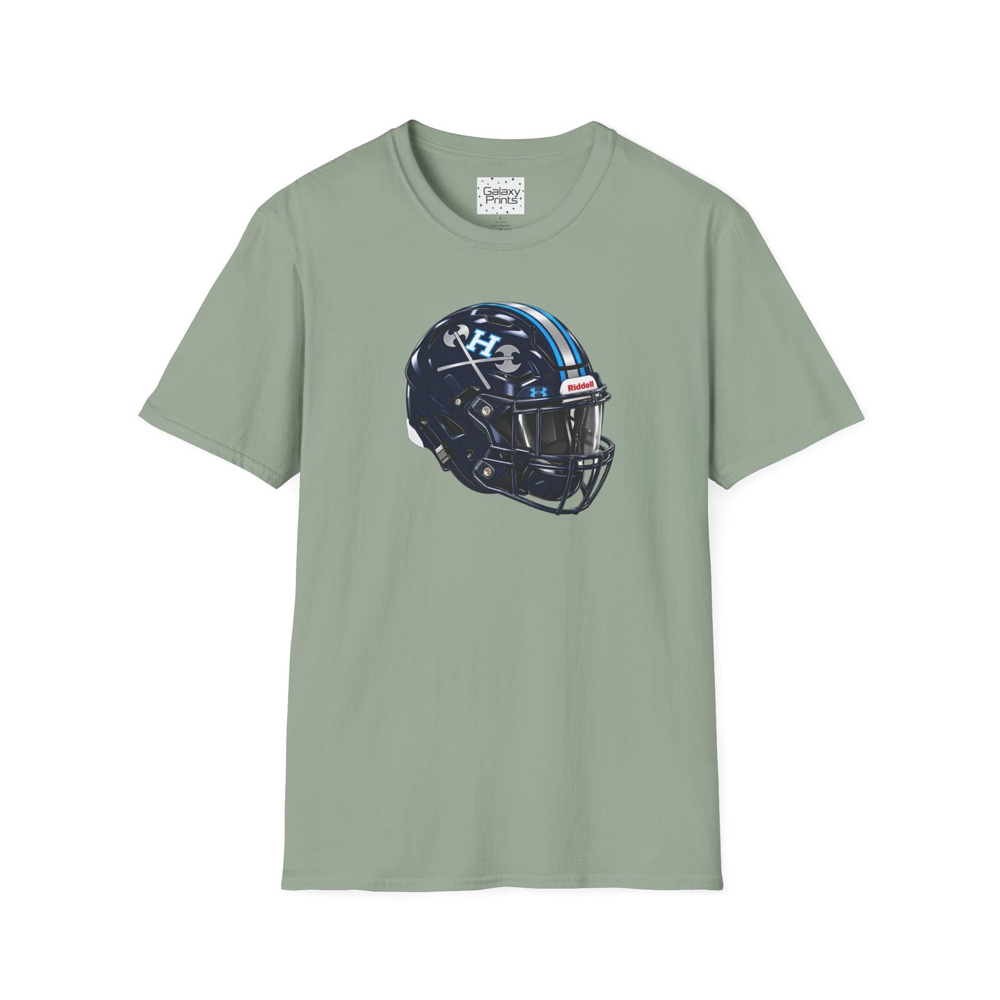 Unisex T-Shirt - Hoggard Vikings Inspired - Hoggard helmet and 'Domination is a State of Mind' - over our rivals