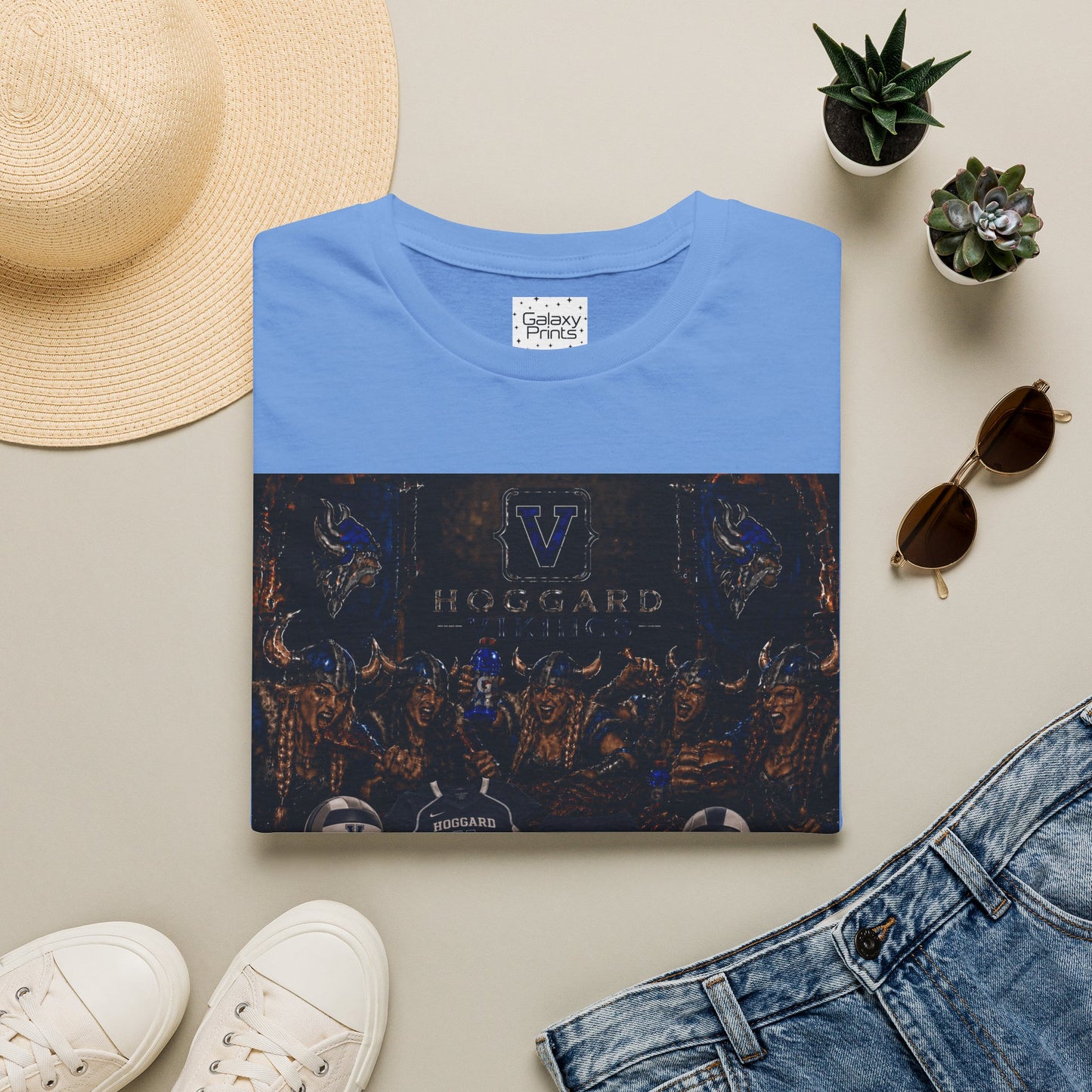 Lady Vikings Volleyball Feast T‑Shirt — Hoggard School Spirit Tee - Ladies Volleyball