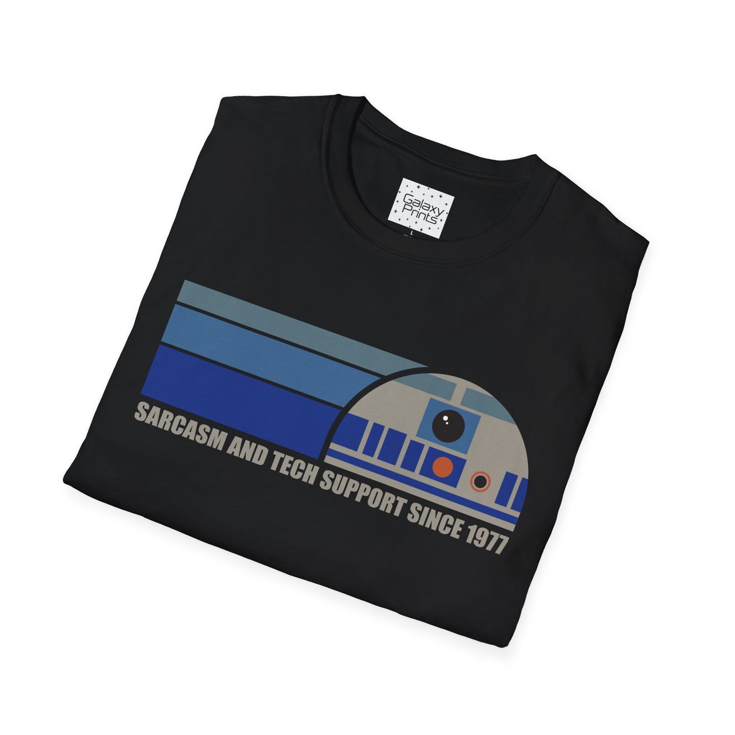 Star Wars Inspired Unisex T-Shirt - 'Sarcasm and Tech Support Since 1977' Graphic Tee
