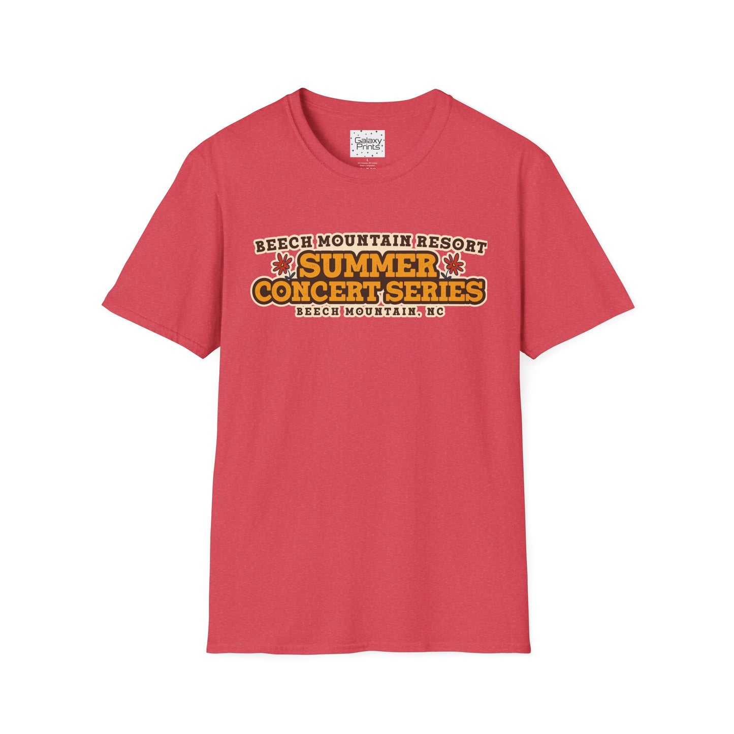 Summer Concert Series T-Shirt — Beech Mountain Resort, NC