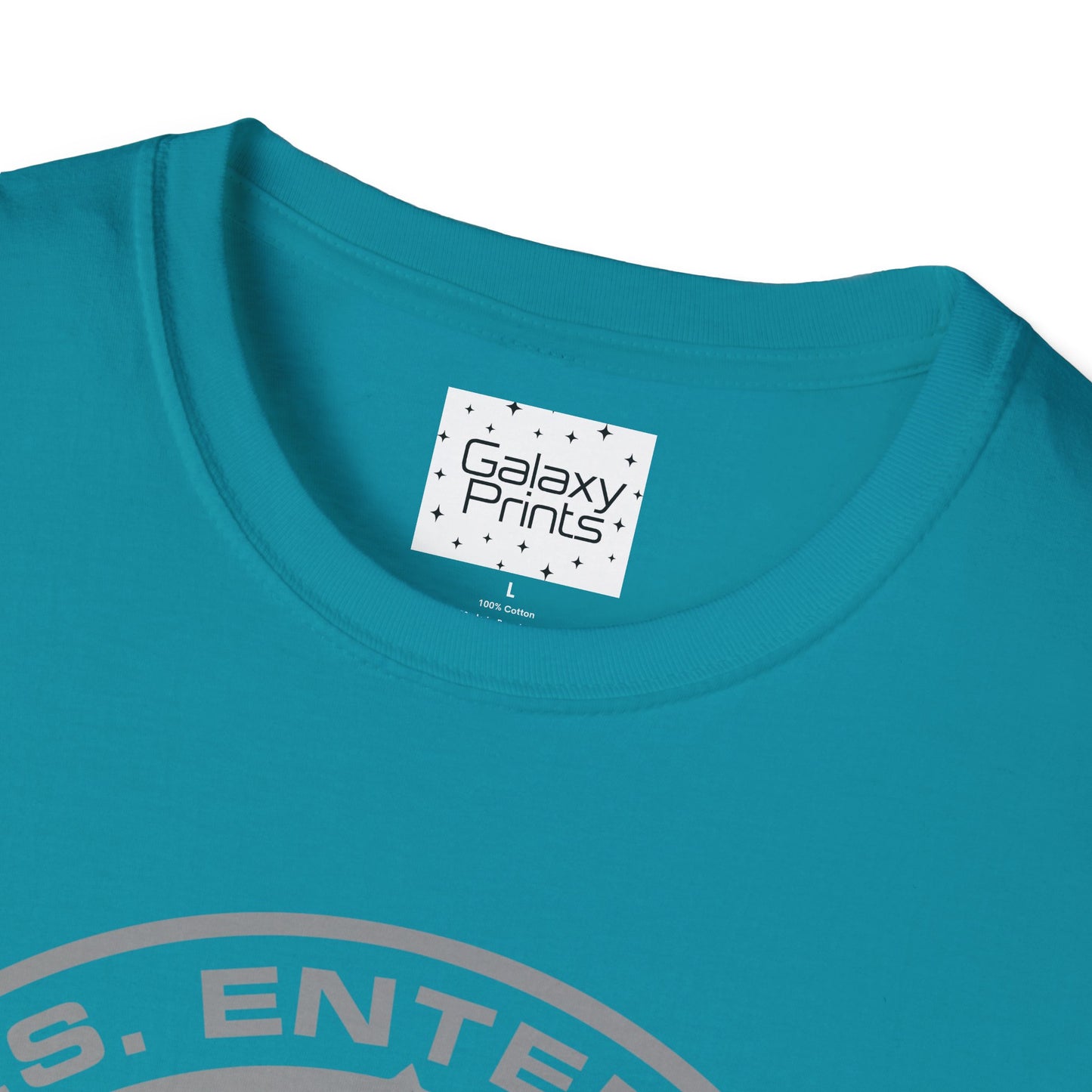 Unisex T-Shirt - POP Culture - 'From STAR TREK the TV & Movie HIT Franchises - U.S.S. Enterprise Flight Patch'