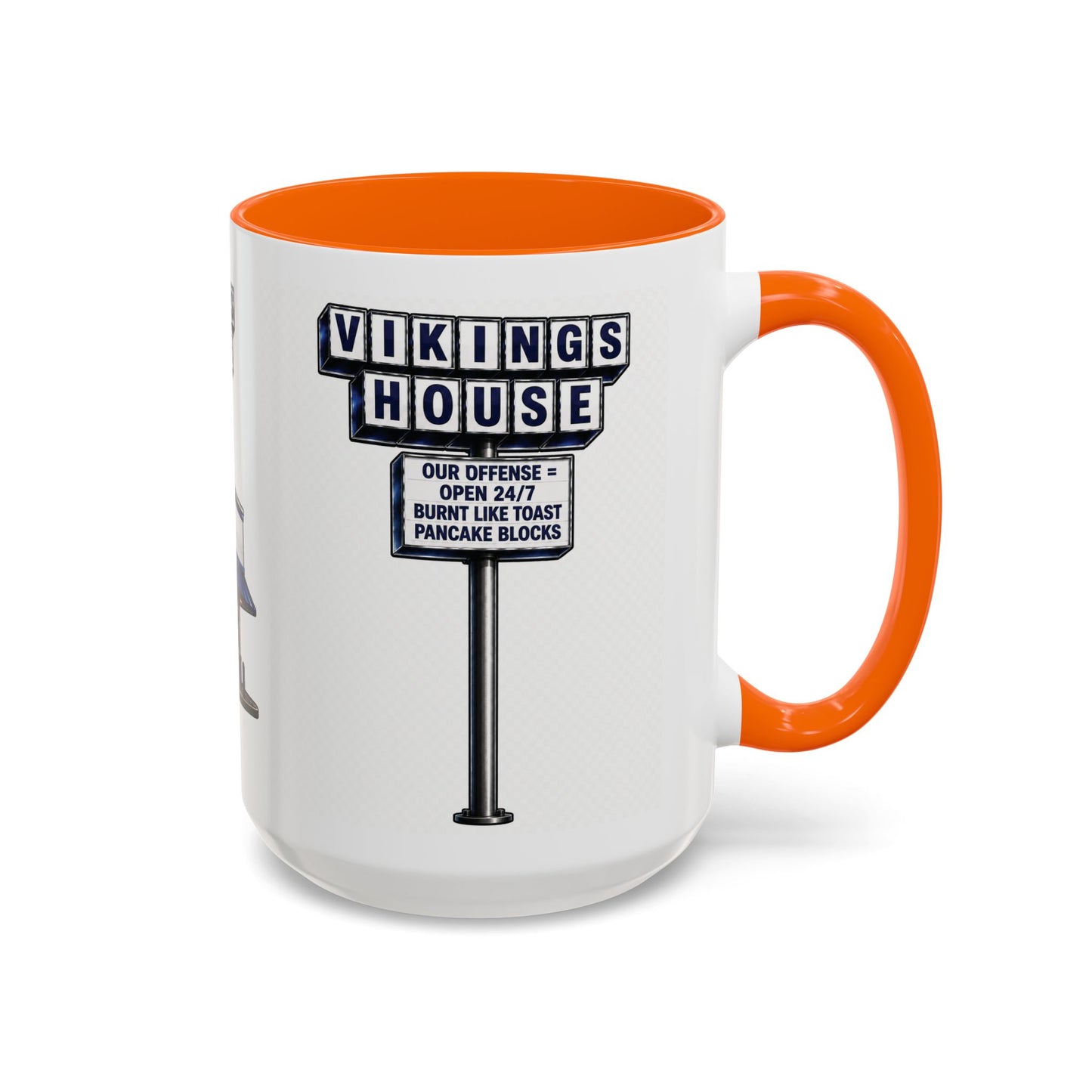 Hoggard Vikings Stylish Accent Coffee Mug  "Like Waffle House" 2 - Perfect for Daily Brew & Gifts