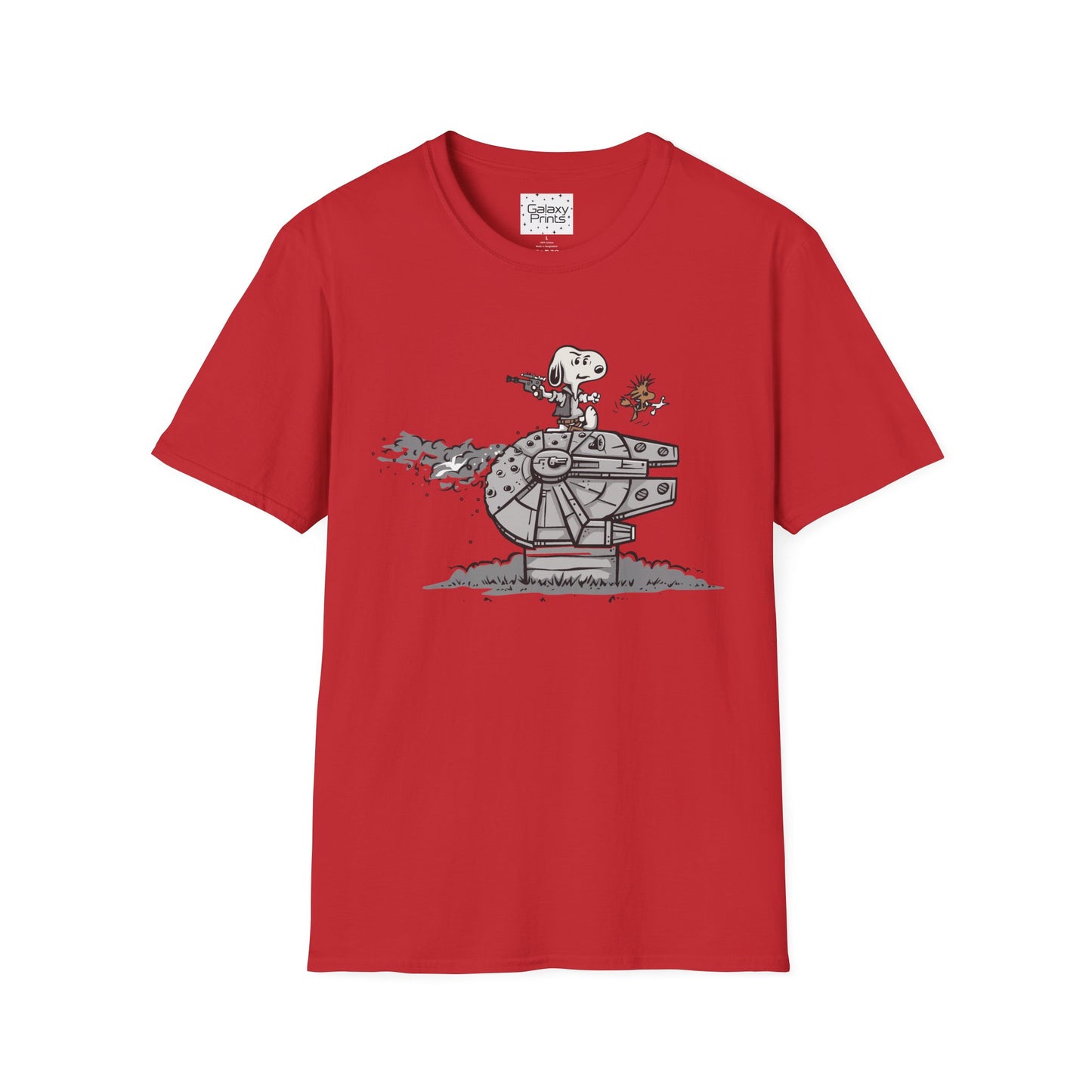 PEANUTS Star Wars Inspired Unisex T-Shirt - Snoopy as HAN SOLO