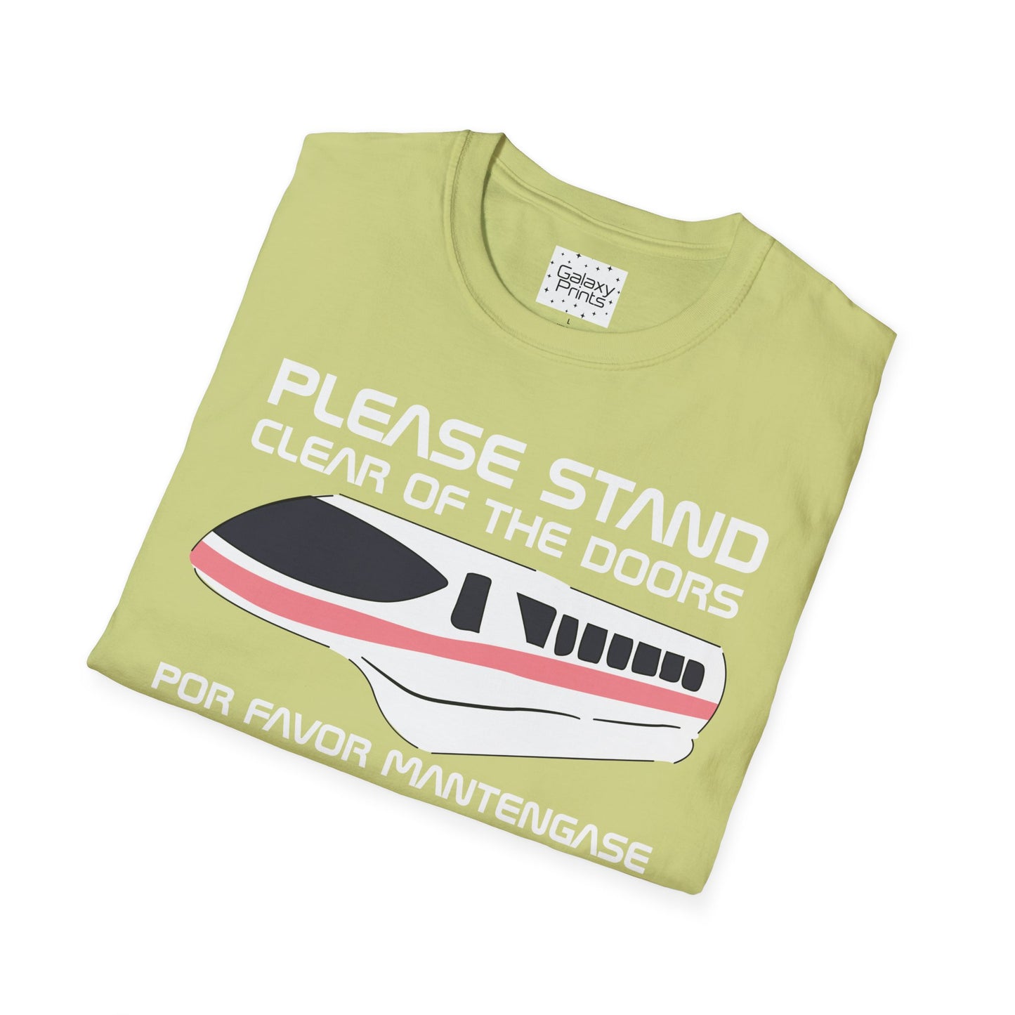 DISNEY inspired Unisex T-Shirt - Monorail Please Stand Clear Of The Doors