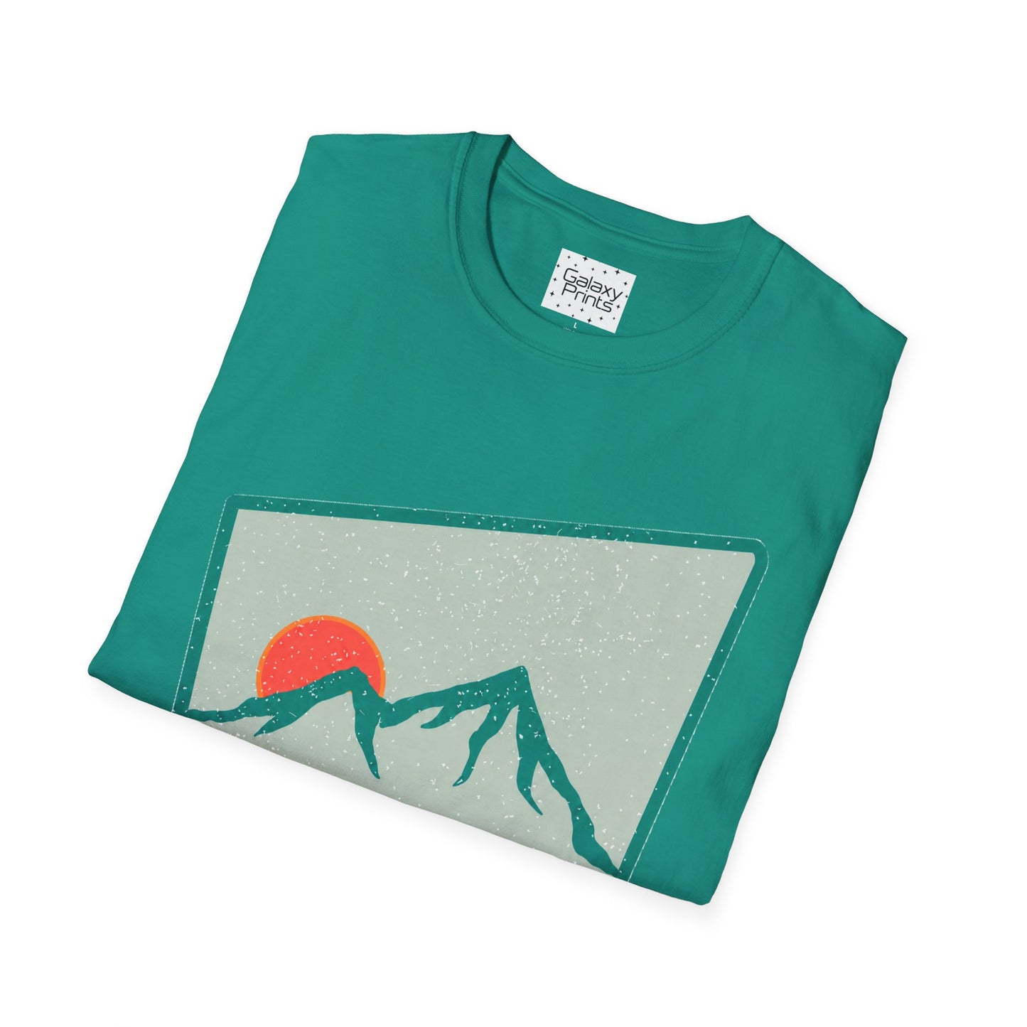 Beech Mountain NC Let it Snow T-Shirt — Retro Mountain Sunrise Snow Tee