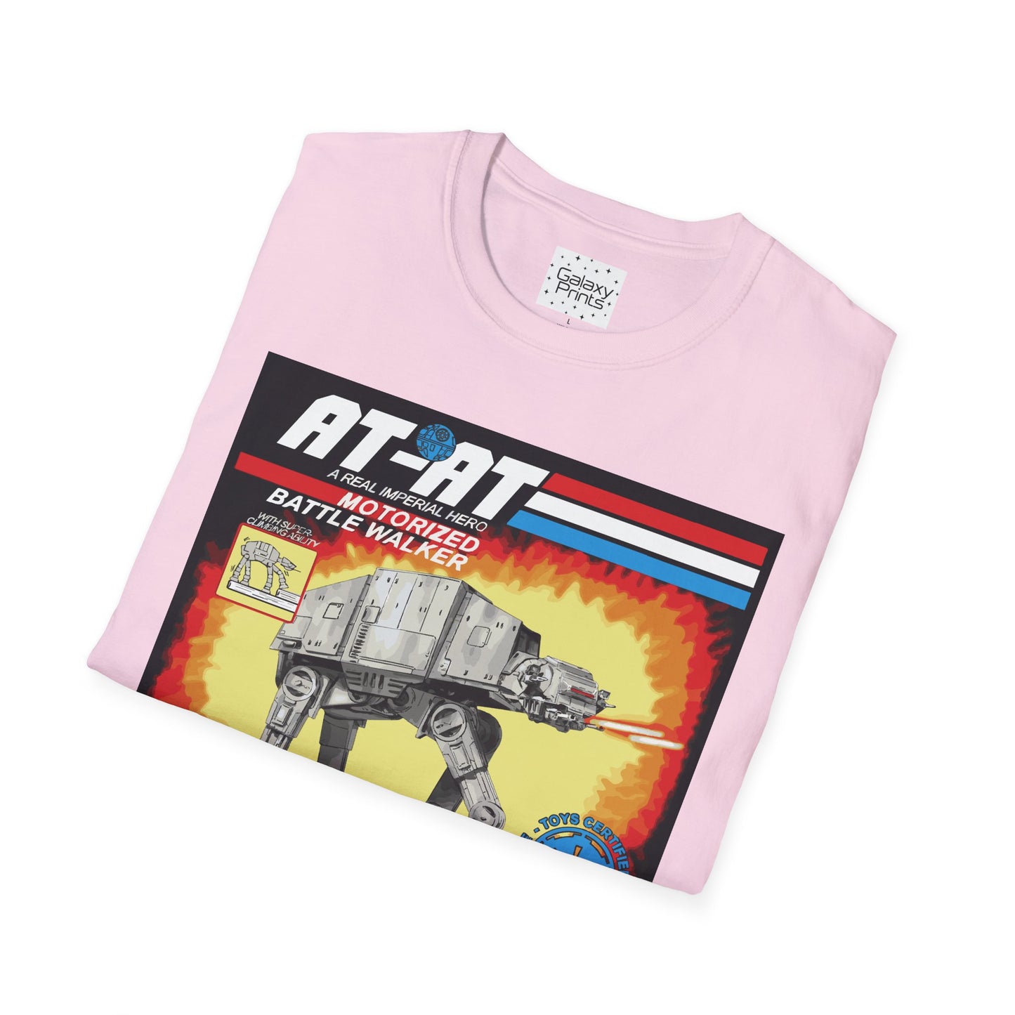 Star Wars AT-AT Walker Toy Box Retro Graphic Unisex Softstyle T-Shirt