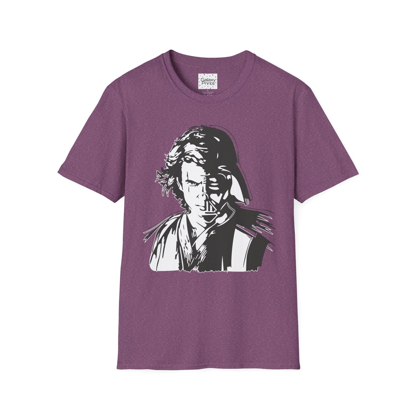Star Wars Unisex T-Shirt - 'Aiken and Darth Struggle' Graphic Tee