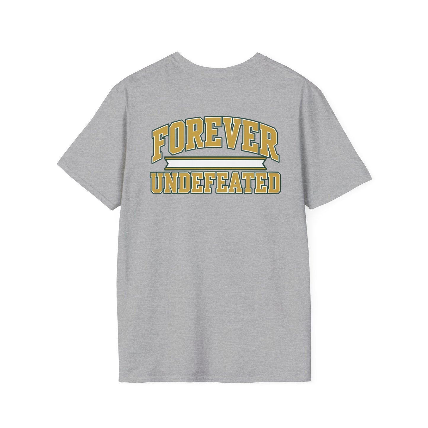 Lees-McRae College Bobcats Vintage Football T-Shirt — Coach Johnson  "Get There! x 3 Get it up" - Forever Undefeated