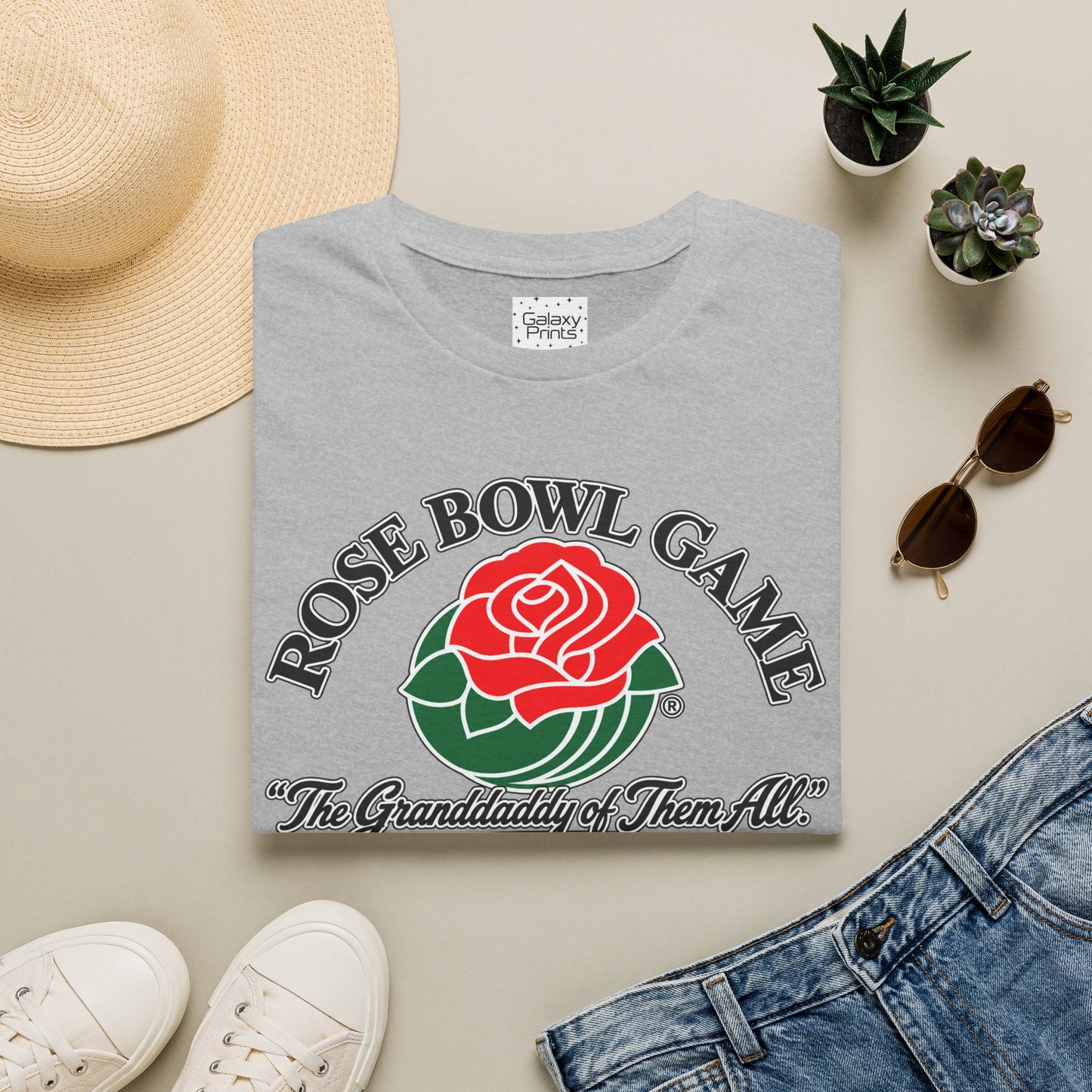 Rose Bowl Game T‑Shirt — "The Granddaddy of Them All" Vintage Football Tee