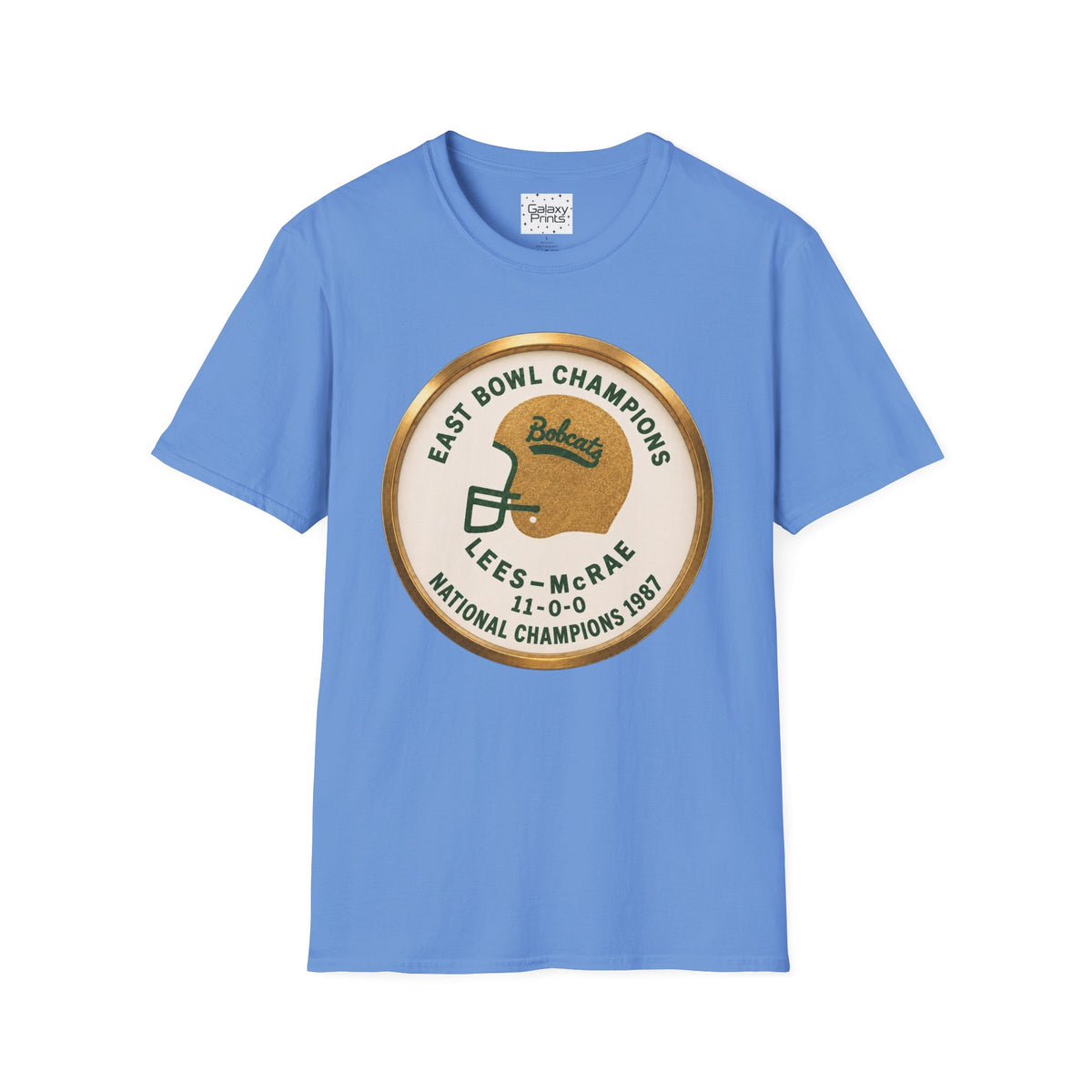 LMC Football Champions T‑Shirt — “East Bowl and National Champions” Vintage Helmet Design