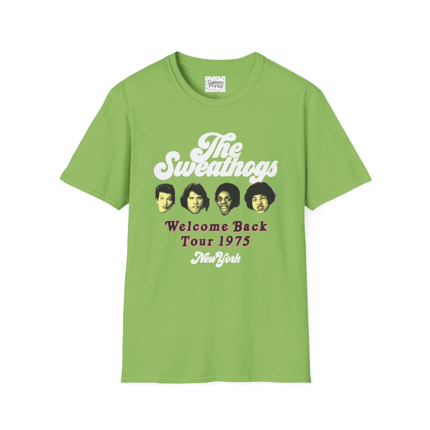 Unisex T-Shirt - POP Culture - 'The Sweathogs - From the Hit TV Sitcom Welcome Back Kotter' Arnold Horshack, Juan Epstein, Frieddie "Boom Boom" Washington, Vinnie Barbarino