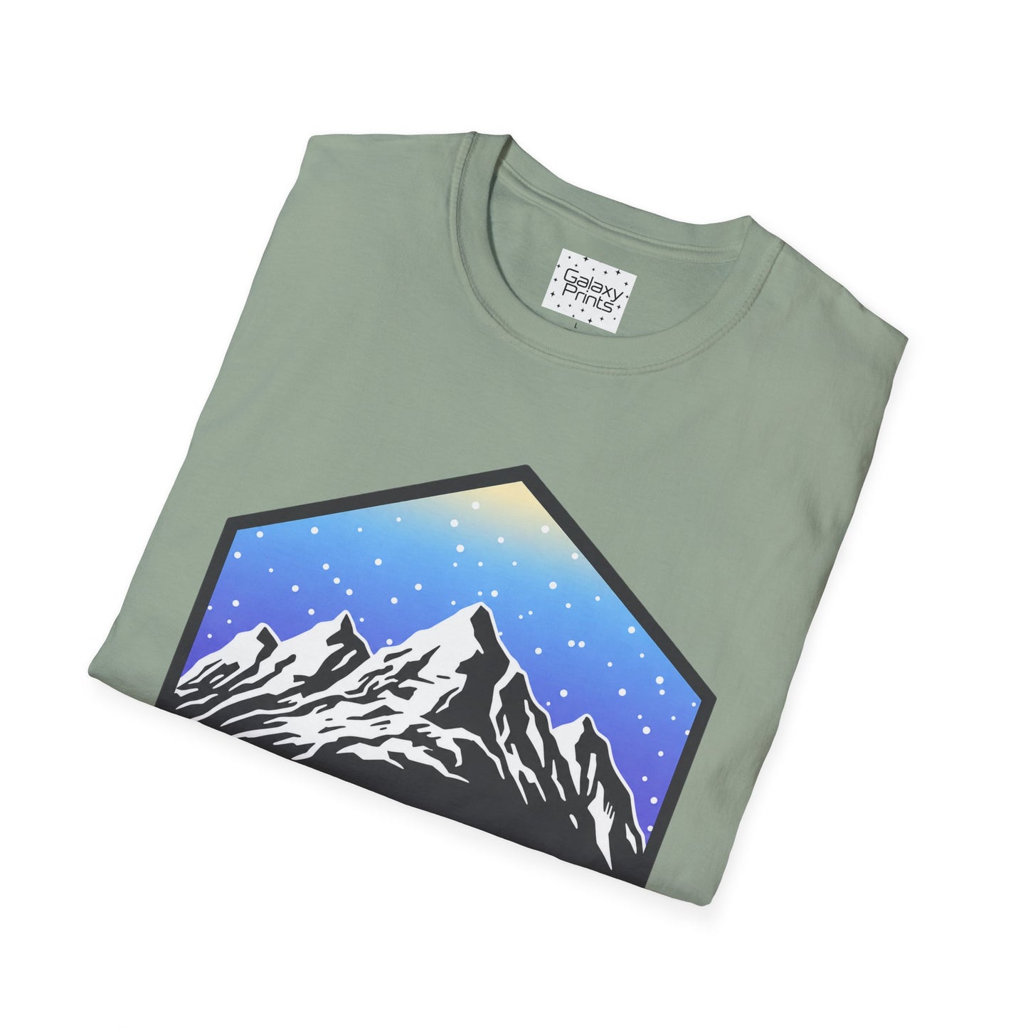 Mountain Blue Diamond T‑Shirt — Beech Mountain North Carolina Graphic Tee
