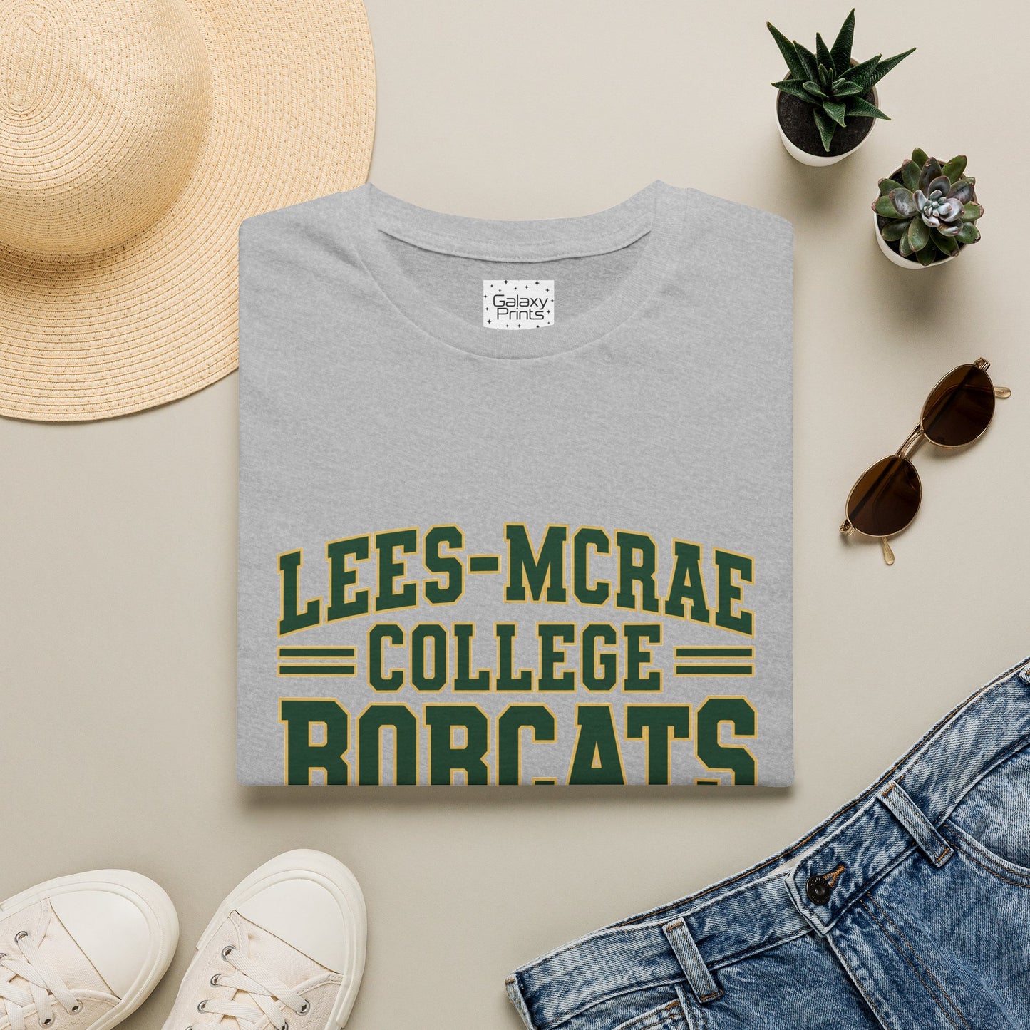 Lees McRae College Bobcats Football Vintage Football T-Shirt — Retro Game Day Tee Lees McRae Forever Undefeated