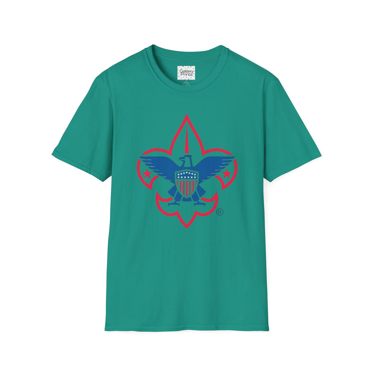 Boy Scouts Eagle Fleur-de-Lis T-Shirt - Retro in many colors your choice