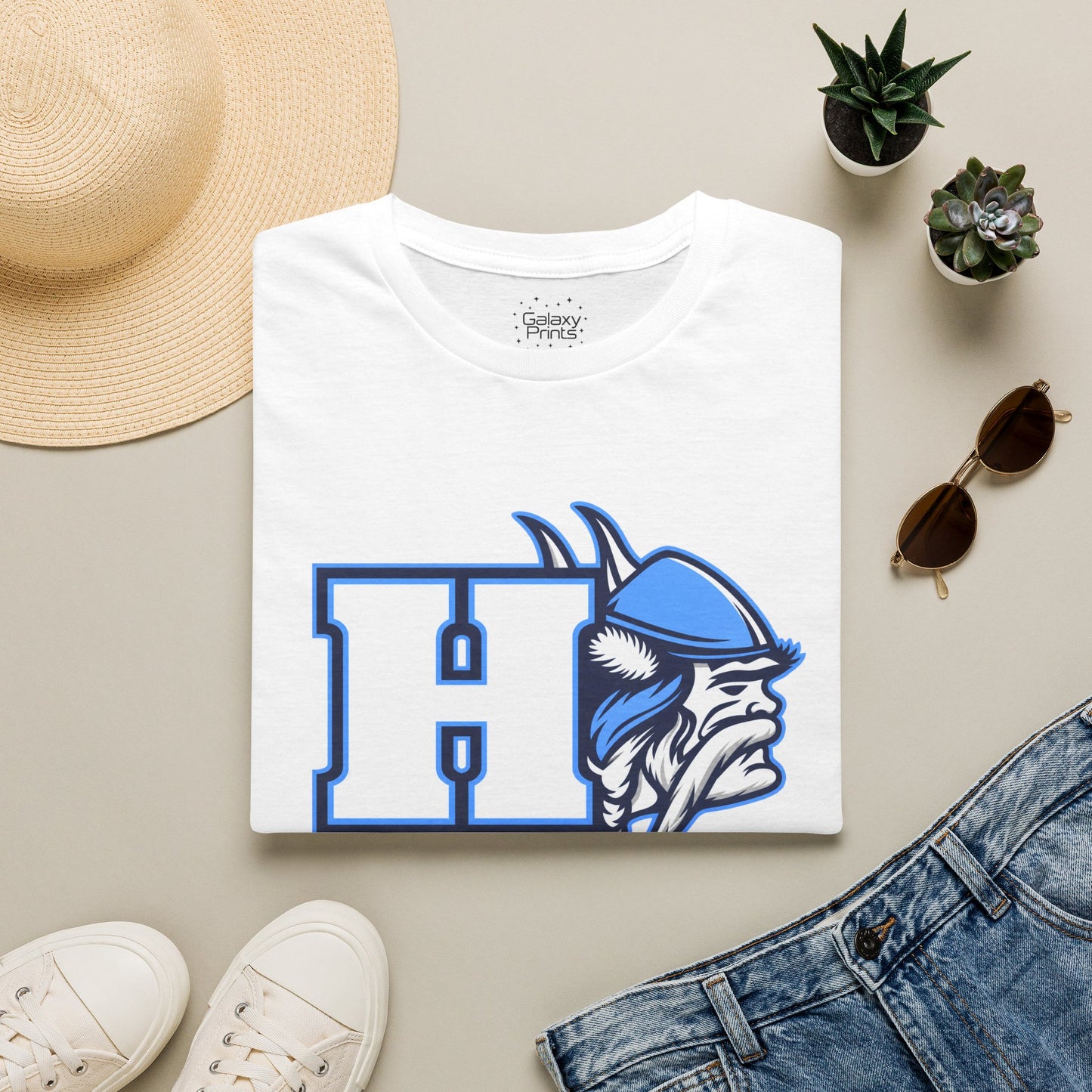 Unisex T-Shirt - Hoggard Vikings Inspired - Hoggard Viking Big H