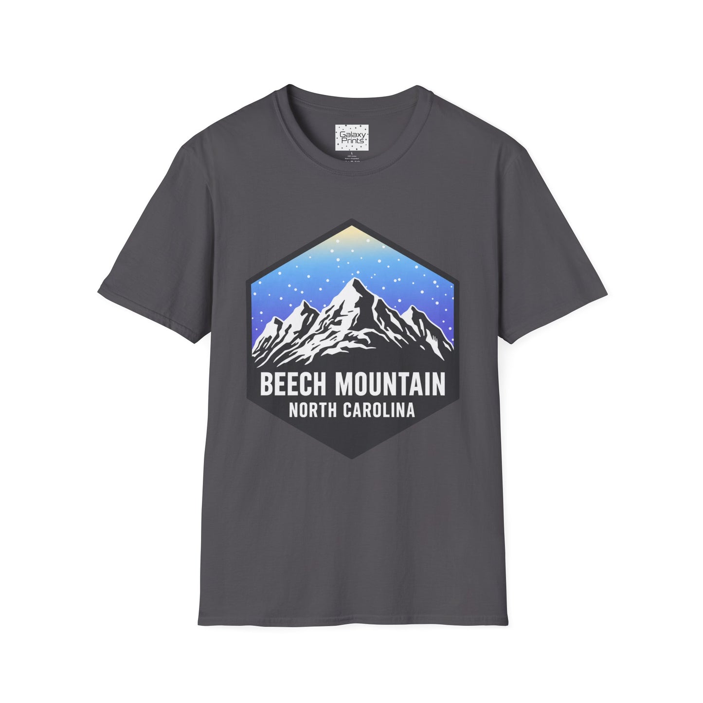 Mountain Blue Diamond T‑Shirt — Beech Mountain North Carolina Graphic Tee