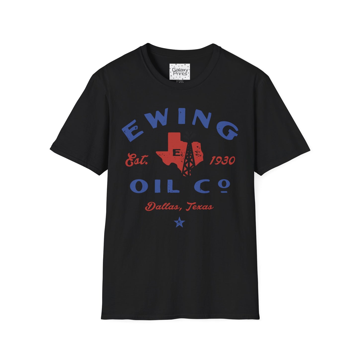 Unisex T-Shirt - POP Culture - 'EWING OIL Co from the Hit TV Show DALLAS'