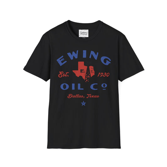 Unisex T-Shirt - POP Culture - 'EWING OIL Co from the Hit TV Show DALLAS'