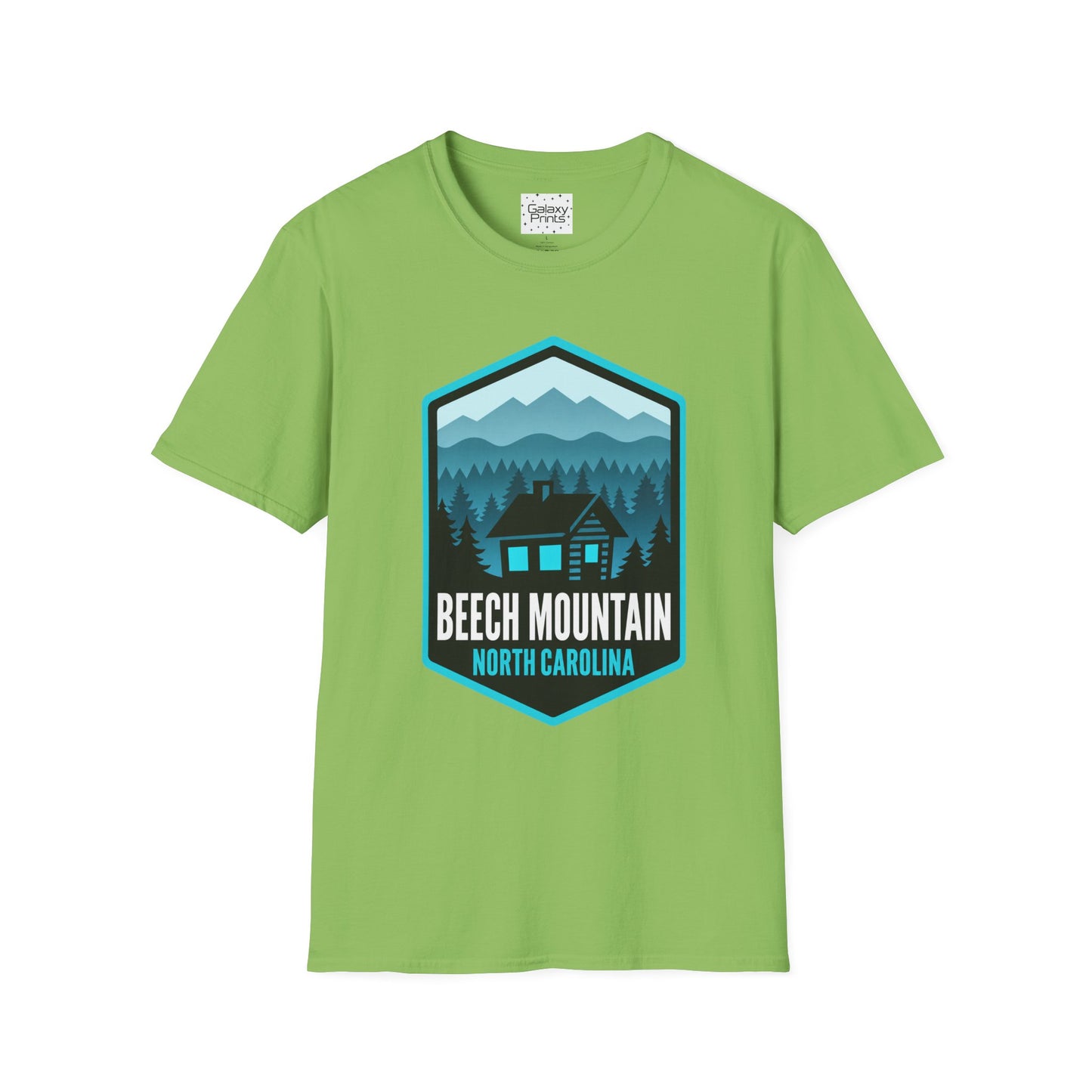 Beech Mountain North Carolina Cabin Tee — Mountain Cabin Graphic T-Shirt