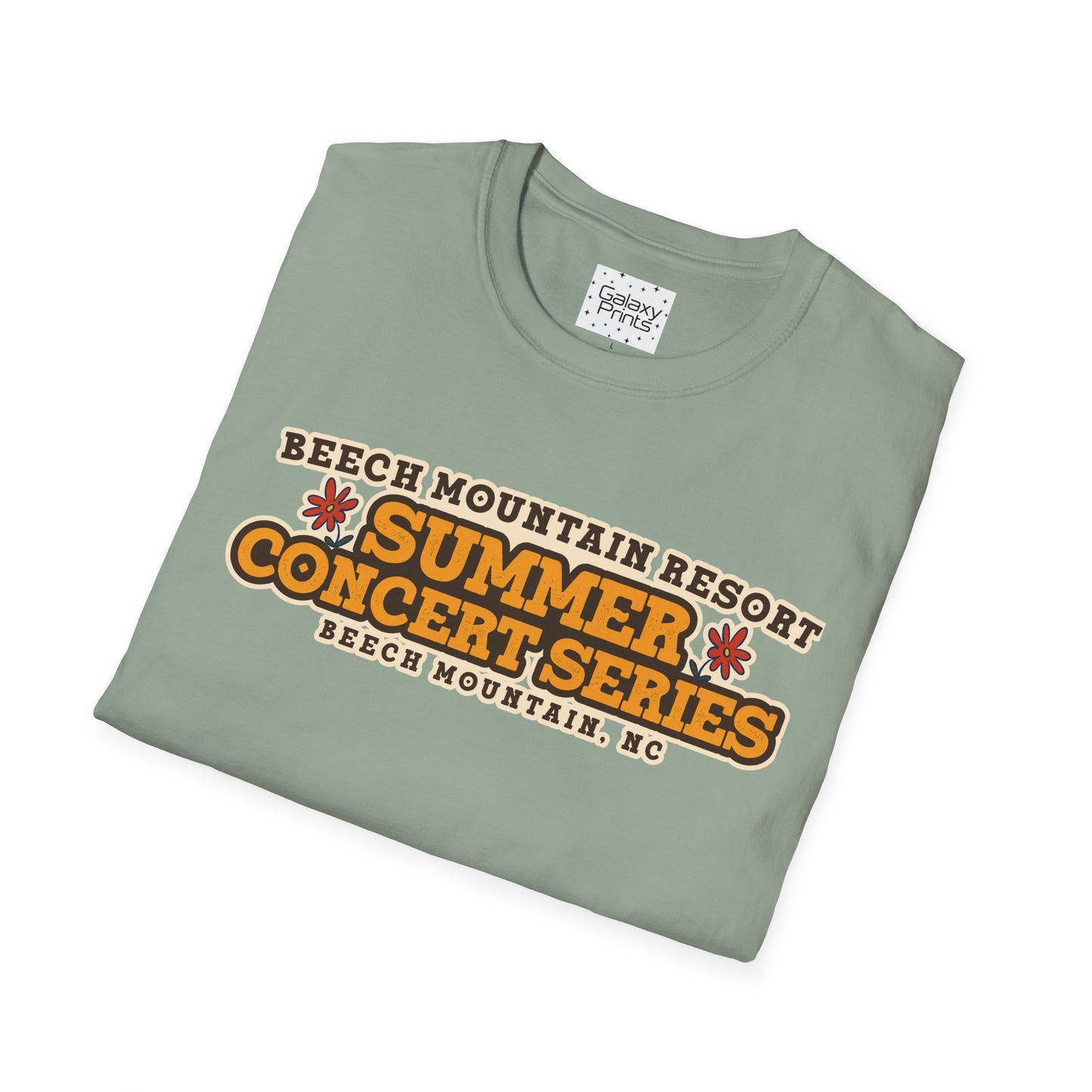 Summer Concert Series T-Shirt — Beech Mountain Resort, NC