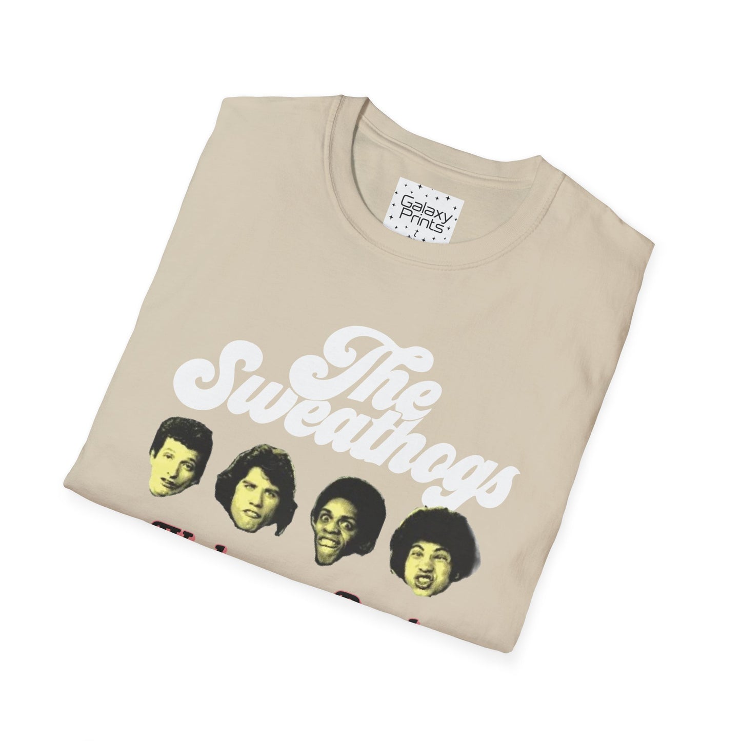 Unisex T-Shirt - POP Culture - 'The Sweathogs - From the Hit TV Sitcom Welcome Back Kotter' Arnold Horshack, Juan Epstein, Frieddie "Boom Boom" Washington, Vinnie Barbarino