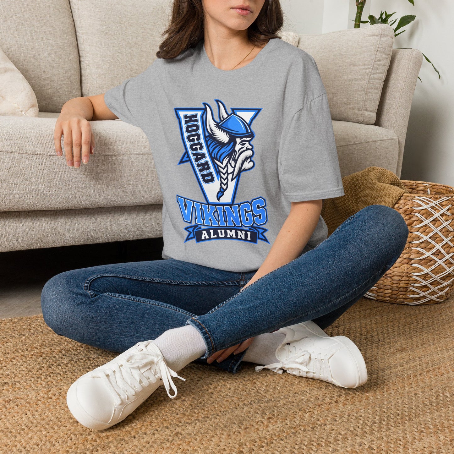 Copy of Viking Alumni T‑Shirt — Hoggaard School Spirit Tee
