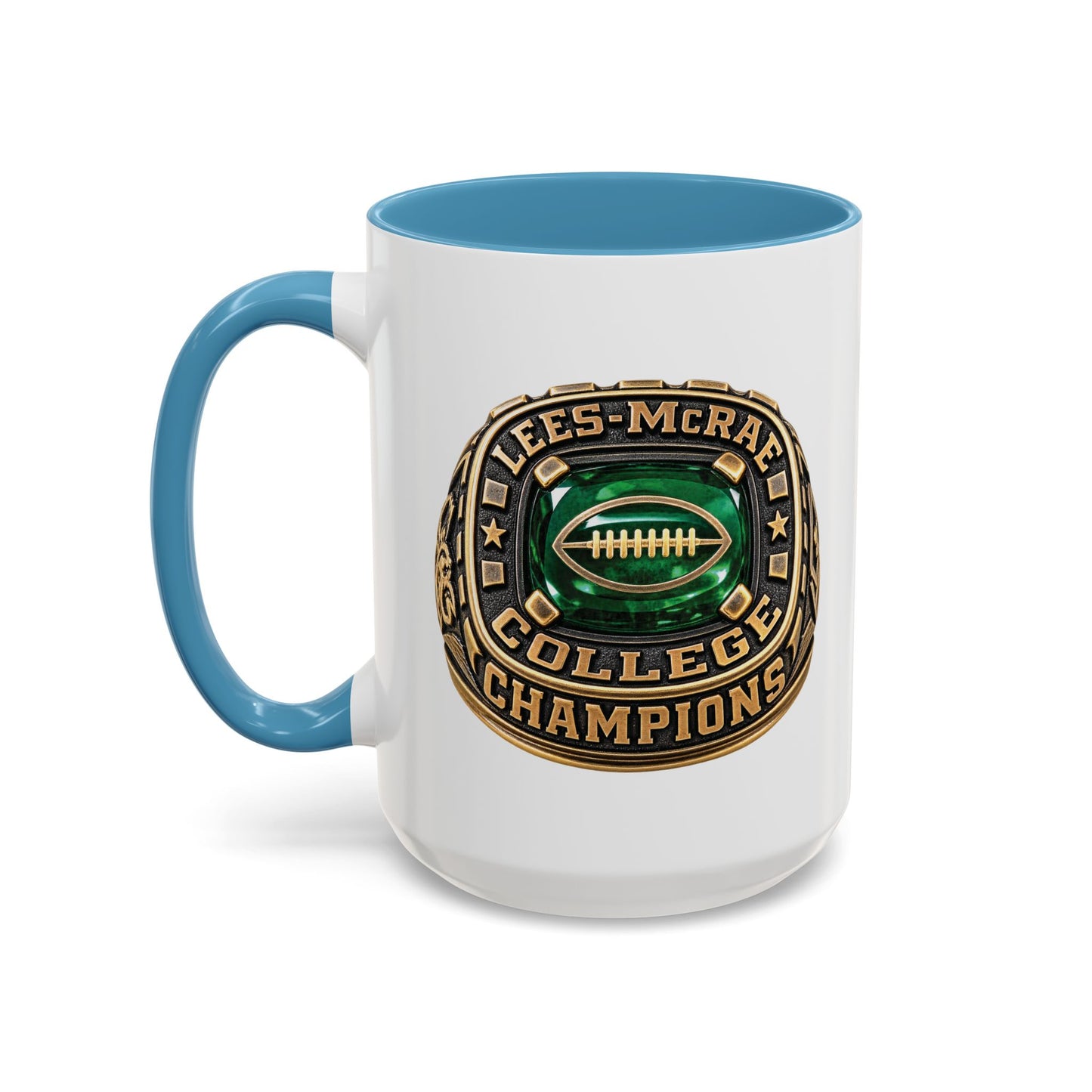 Lees McRae College Champ Ring Stylish Accent Coffee Mug - Perfect for Daily Brew & Gifts