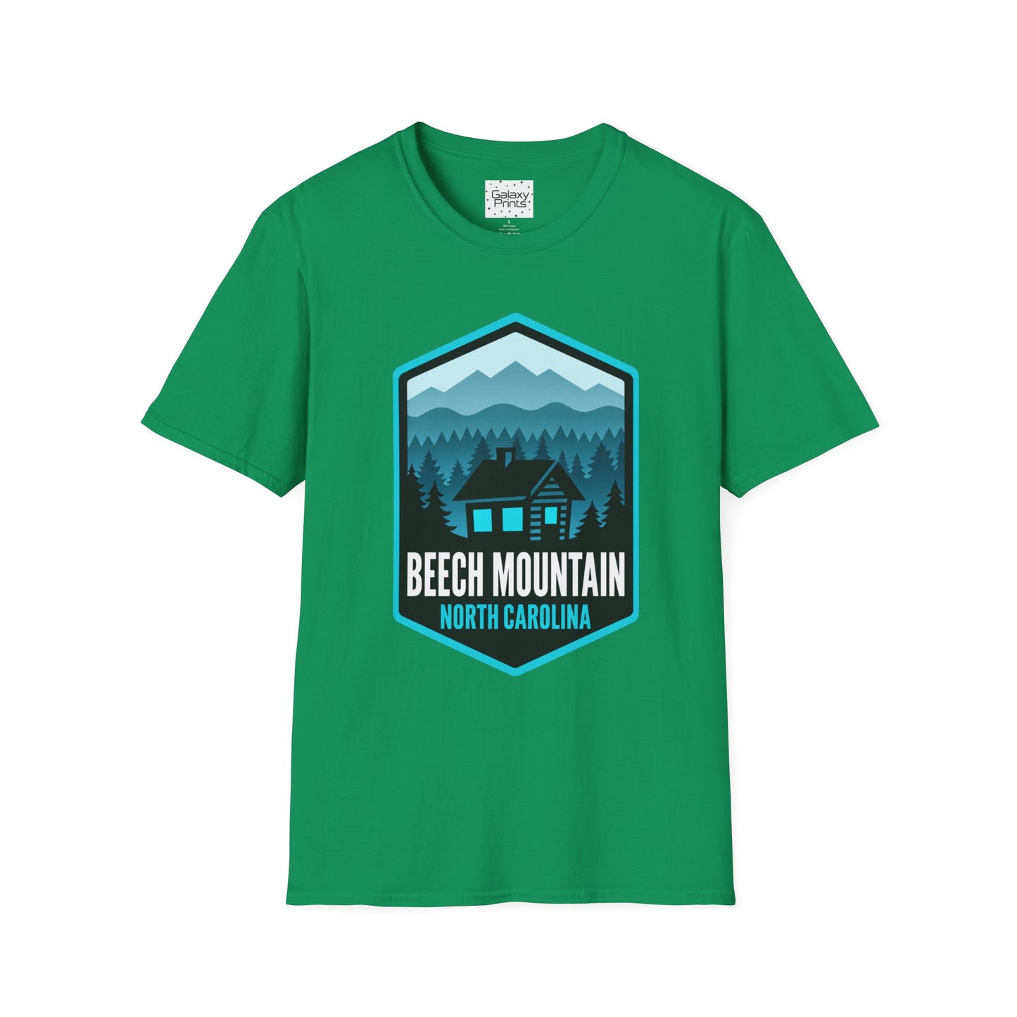Beech Mountain North Carolina Cabin Tee — Mountain Cabin Graphic T-Shirt
