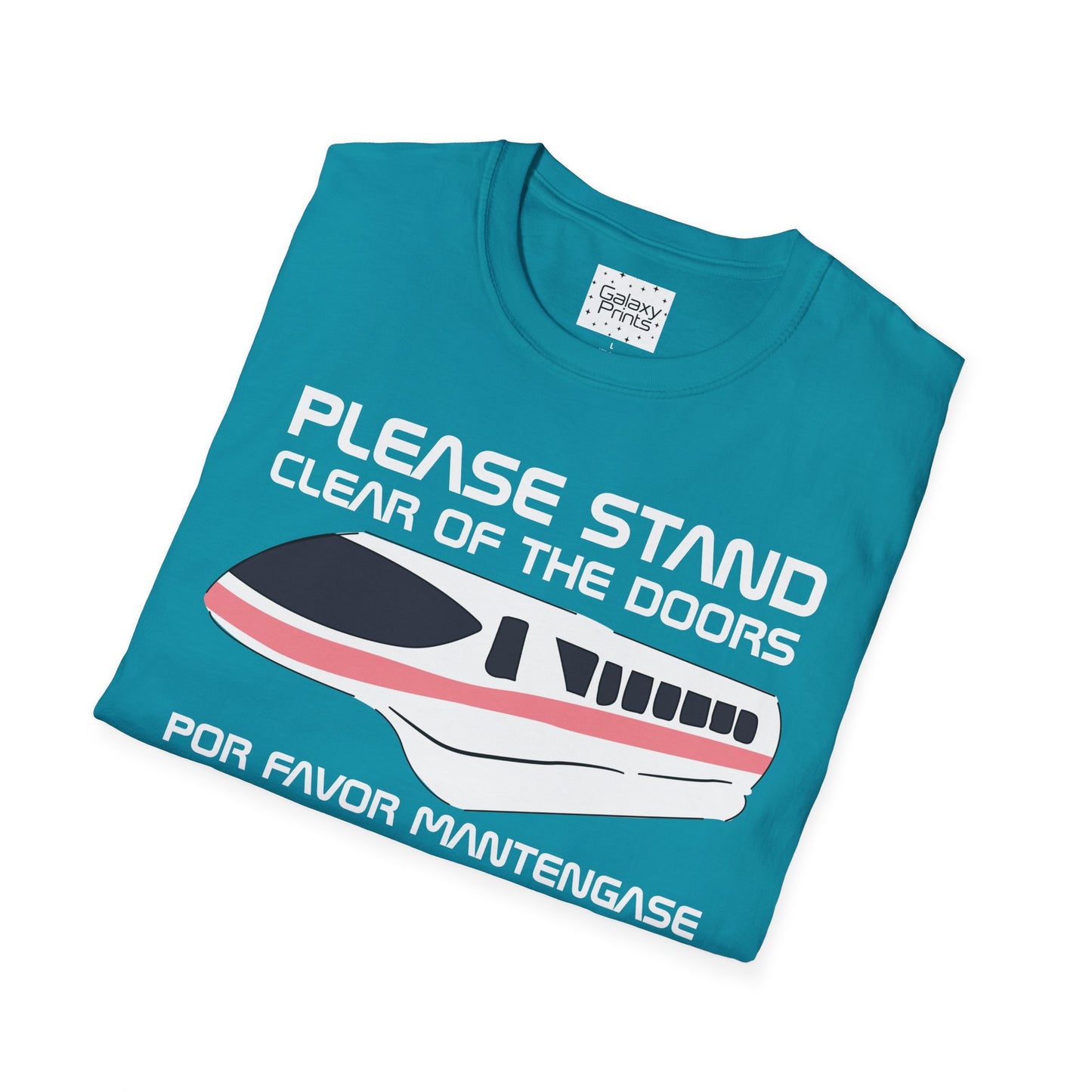 DISNEY inspired Unisex T-Shirt - Monorail Please Stand Clear Of The Doors
