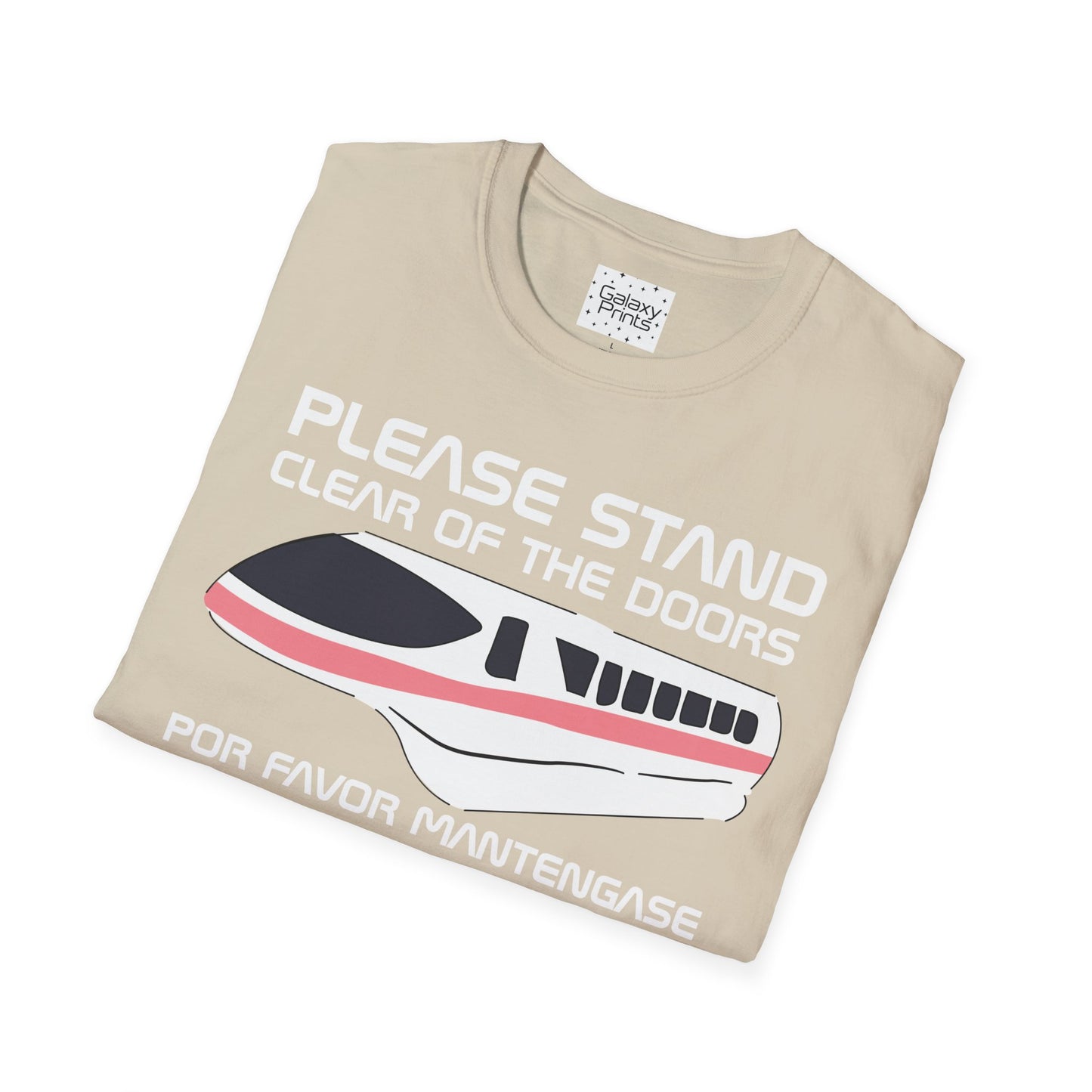 DISNEY inspired Unisex T-Shirt - Monorail Please Stand Clear Of The Doors