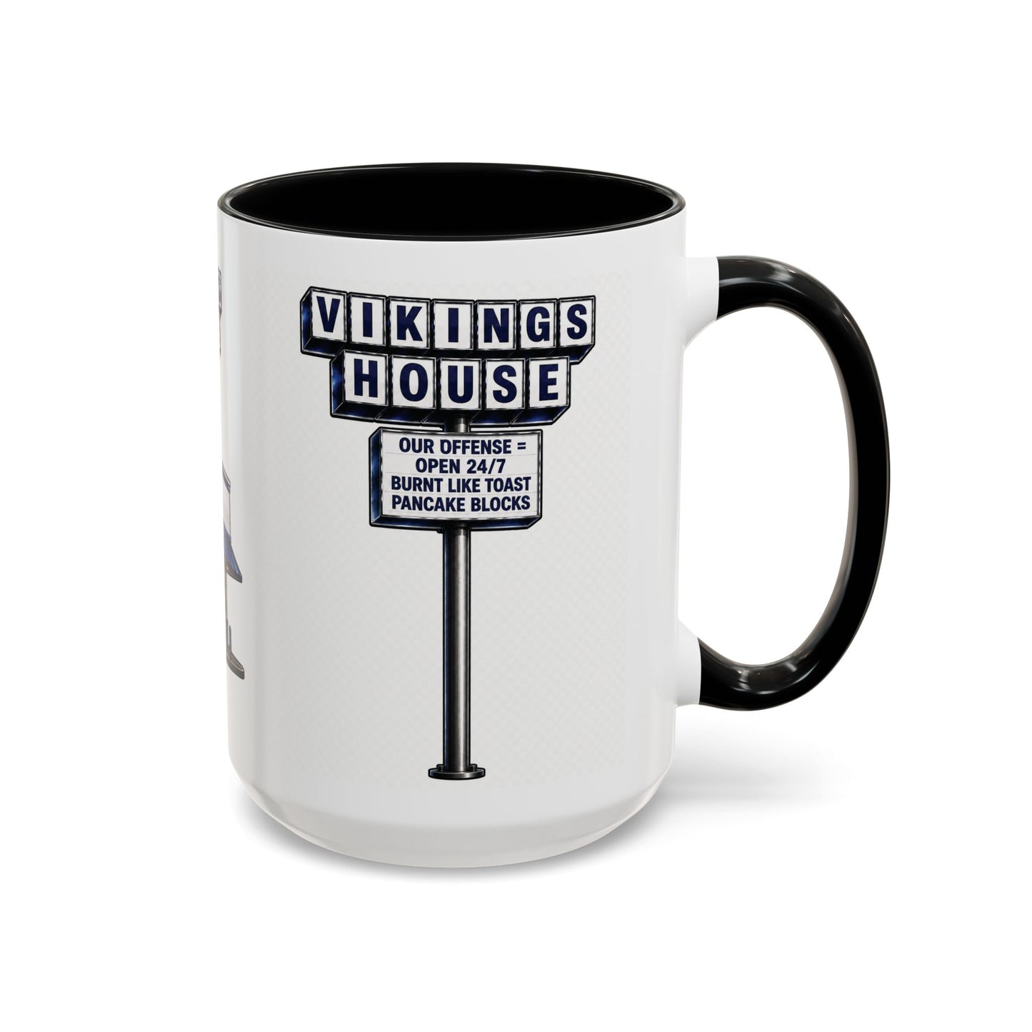 Hoggard Vikings Stylish Accent Coffee Mug  "Like Waffle House" 2 - Perfect for Daily Brew & Gifts
