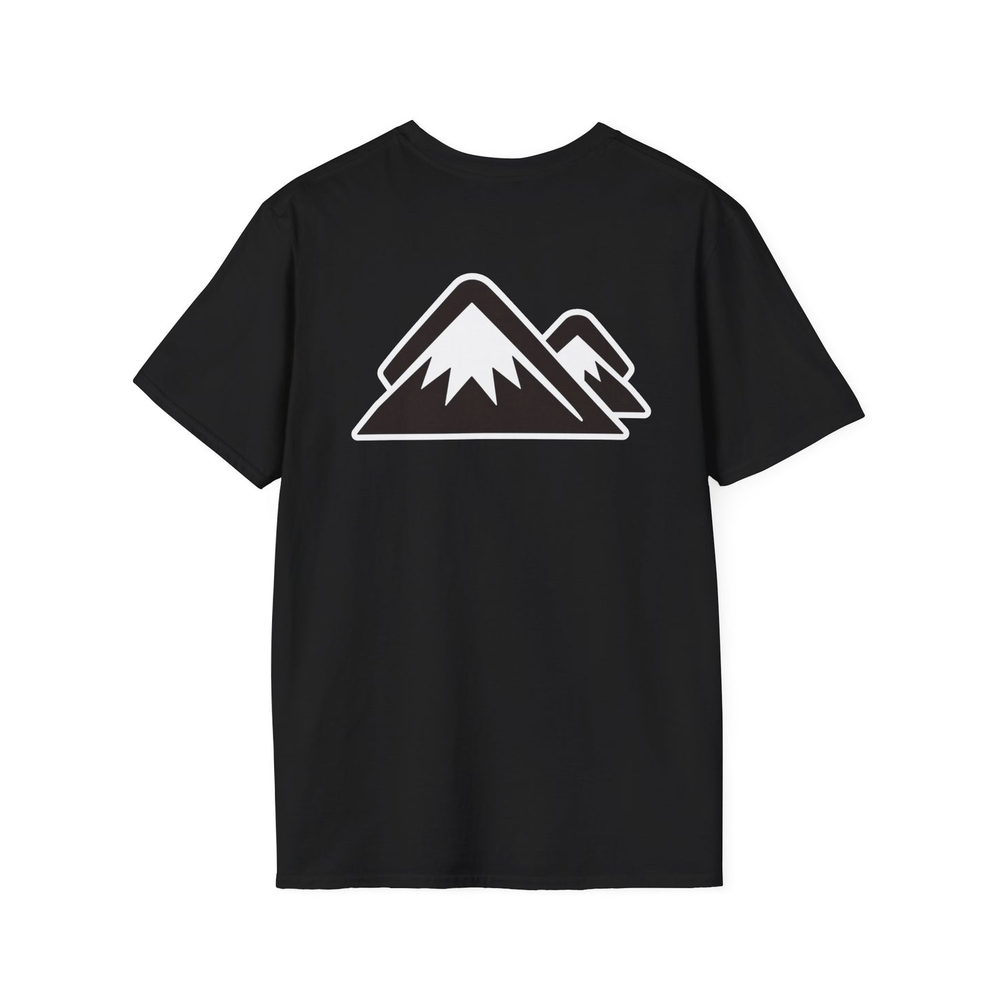 Ski Patrol Beech Mountain Retro T-Shirt — Beech Mountain Ski Patrol with Mountains on the back- logo Tee