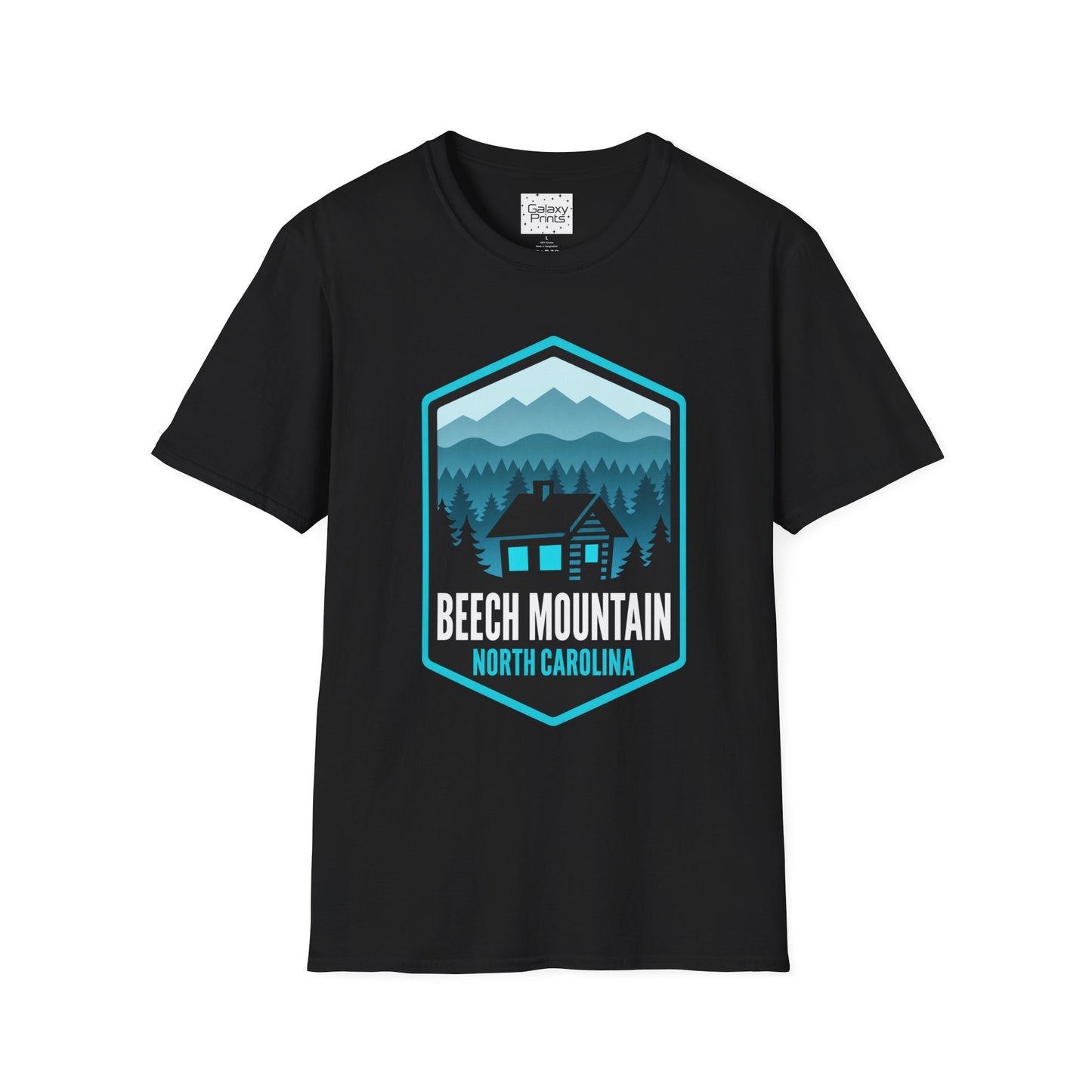 Beech Mountain North Carolina Cabin Tee — Mountain Cabin Graphic T-Shirt