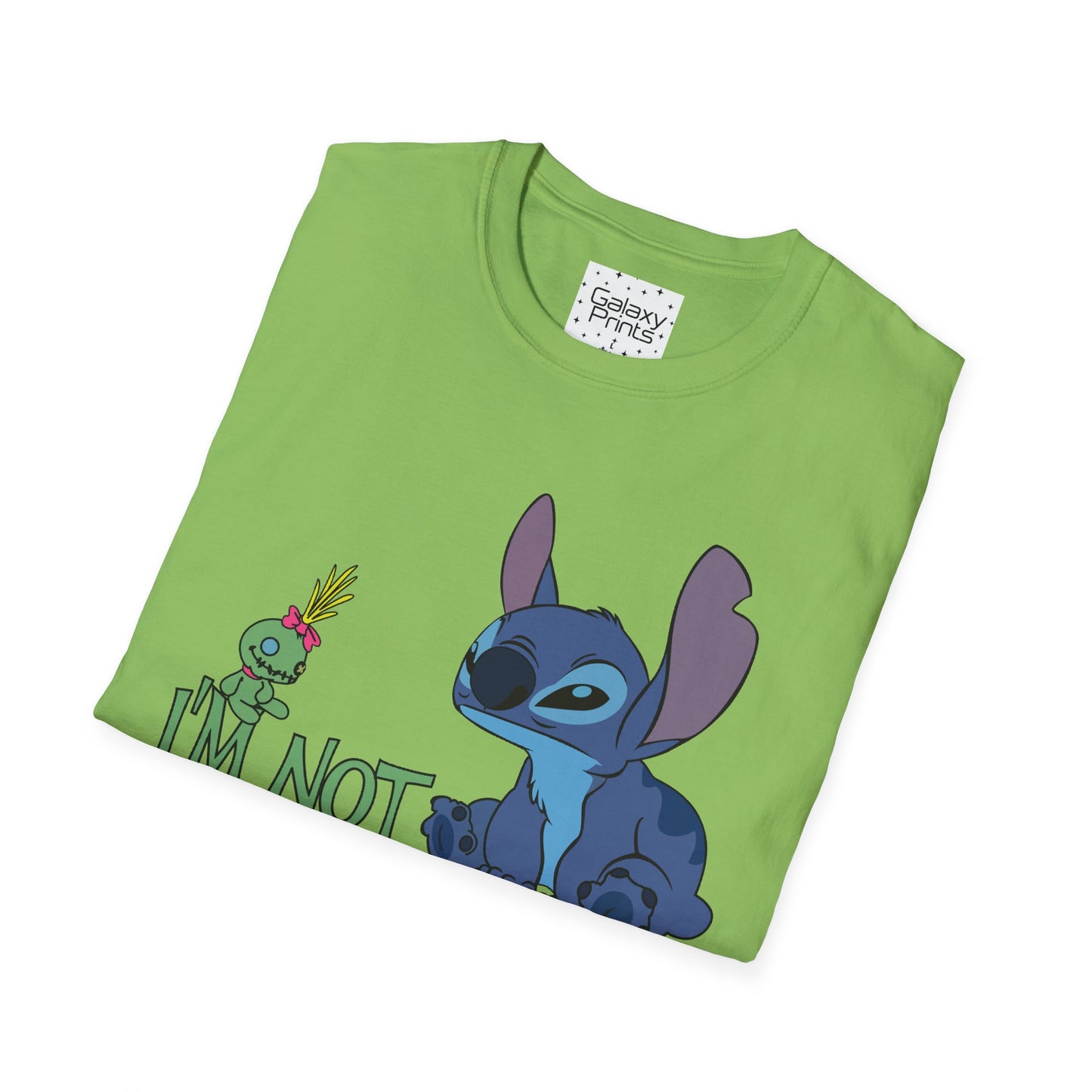 Unisex T-Shirt - Disney Inspired - 'Stich Not Arguing'