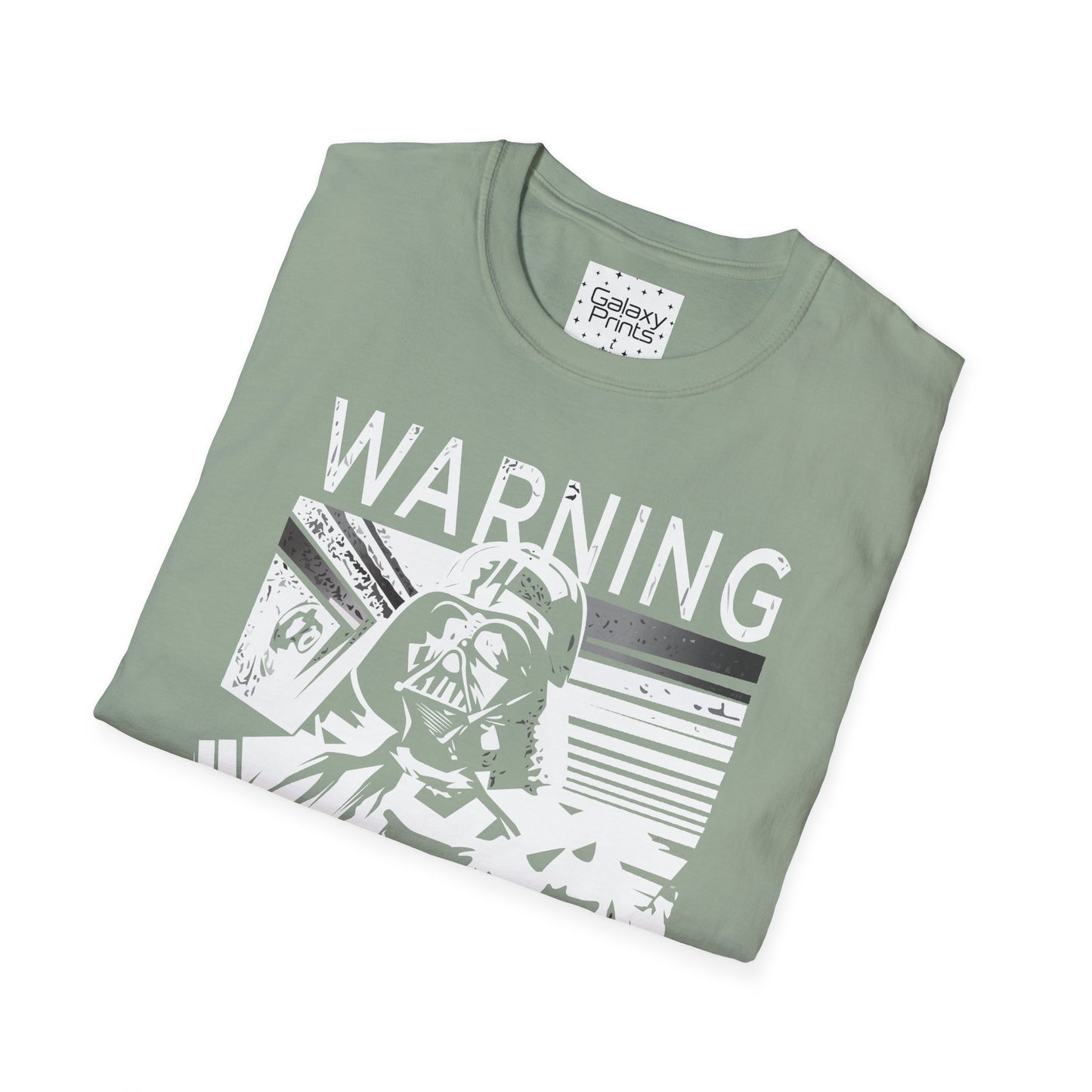 Star Wars Inspired Unisex T-Shirt - 'Choking Hazzard WARNING' Darth Vader Graphic Tee