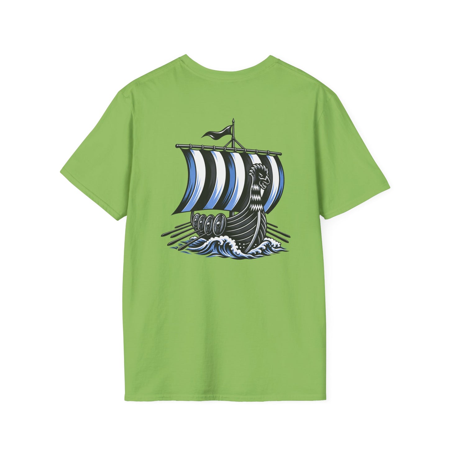 Hoggard - H w/ Axes T-Shirt – Blue 'H' with Crossed Battle Axes Graphic Spirit Tee