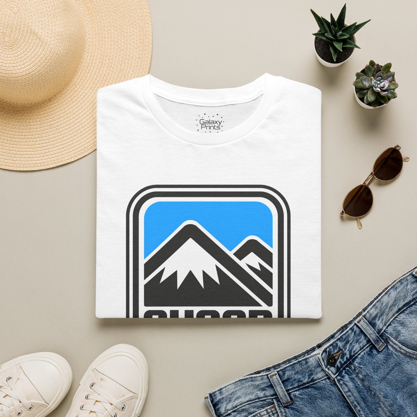 Sugar Mountain Tubing T‑Shirt — Retro Ski Mountain Graphic Tee