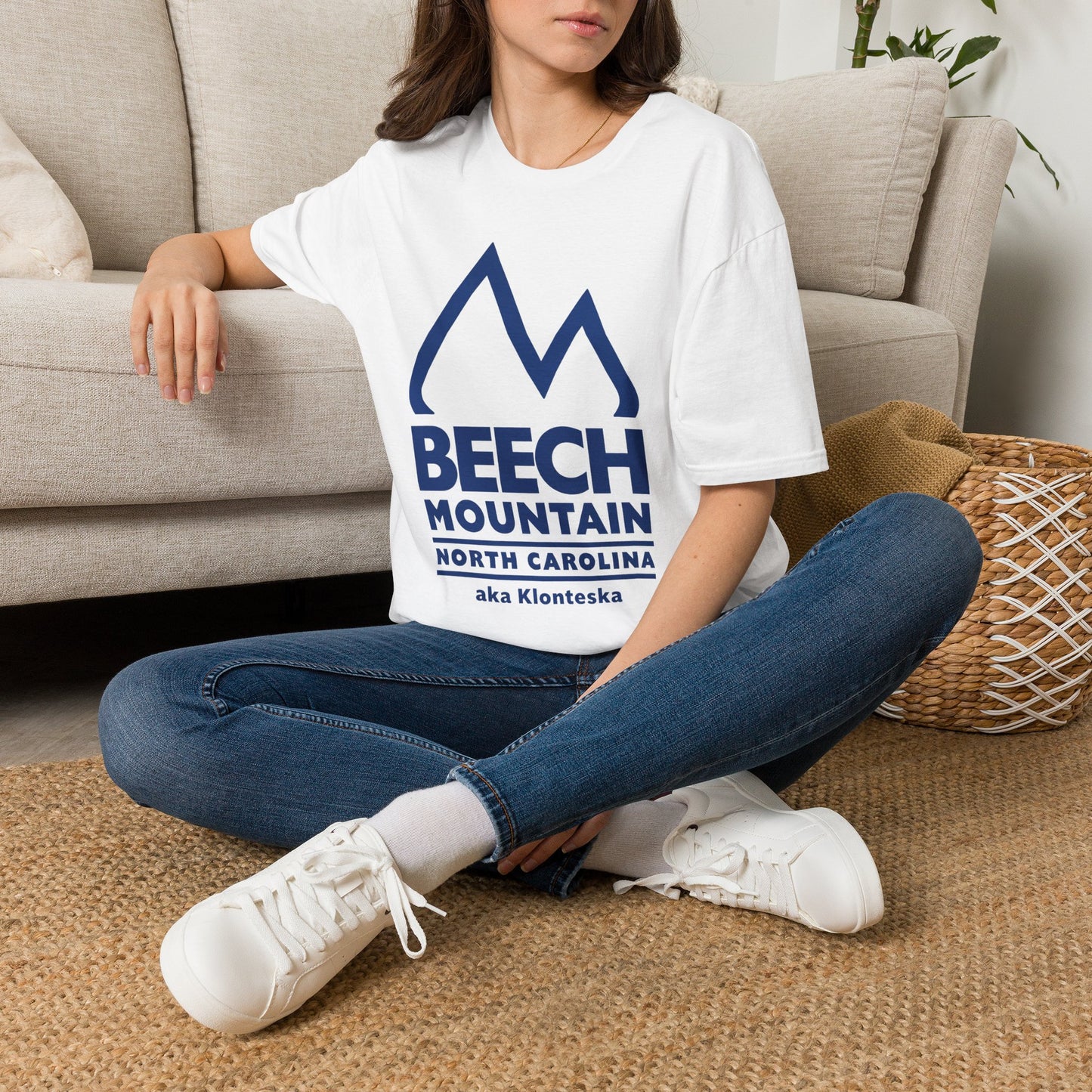 Klonteska: aka Beech Mountain NC to the Cherokee Indians T-Shirt — Pheasant Mountain Logo Tee